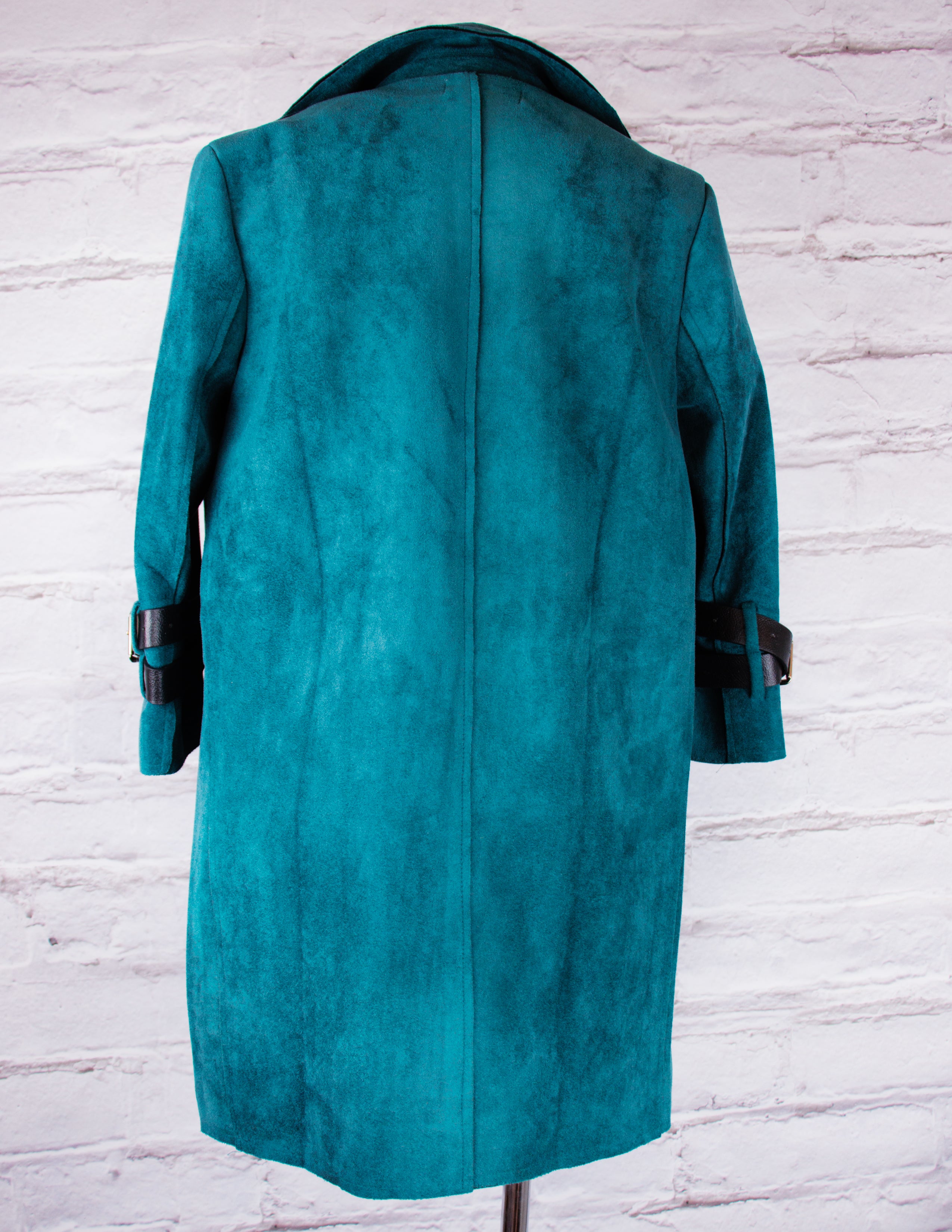 Suede Jacket- TEAL