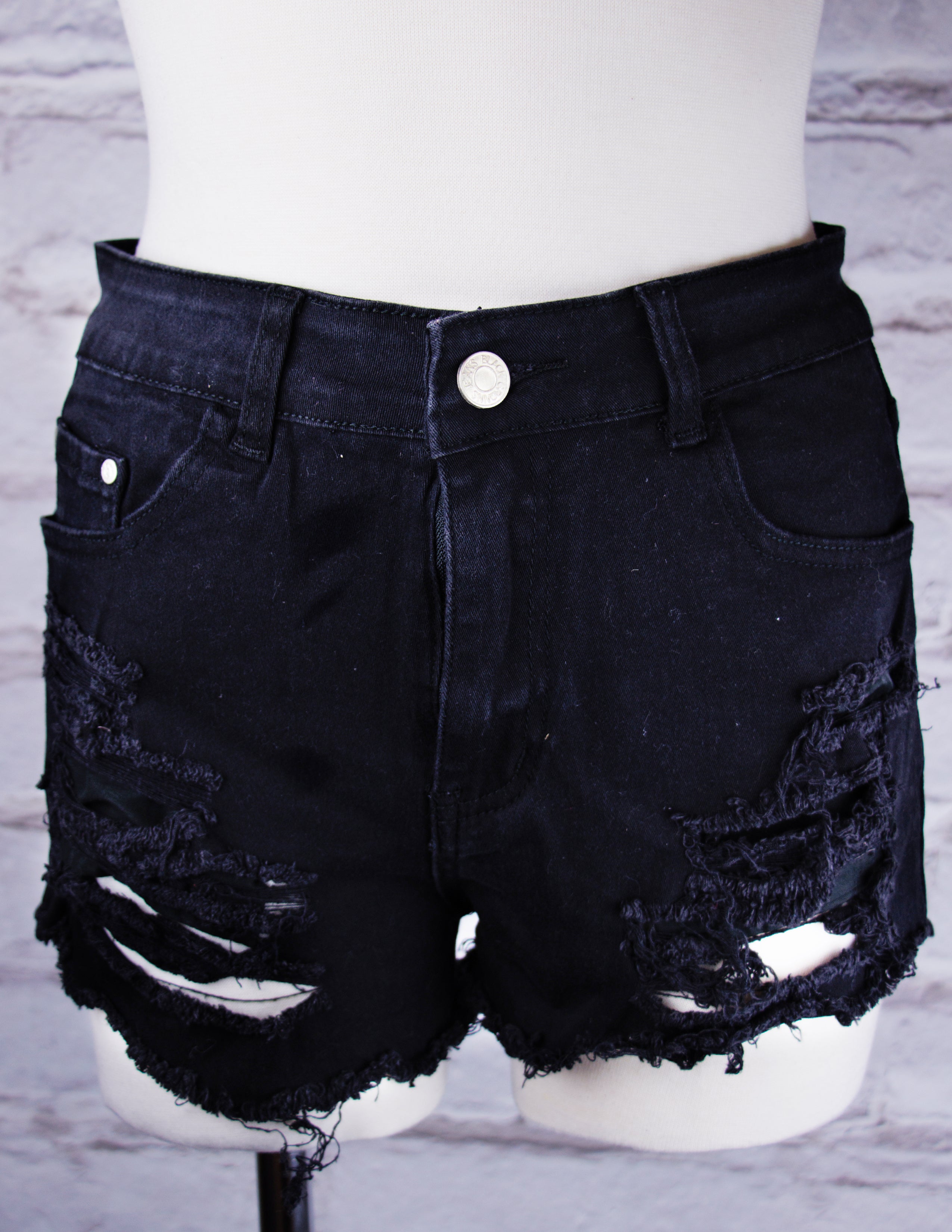Denim Mini Shorts
