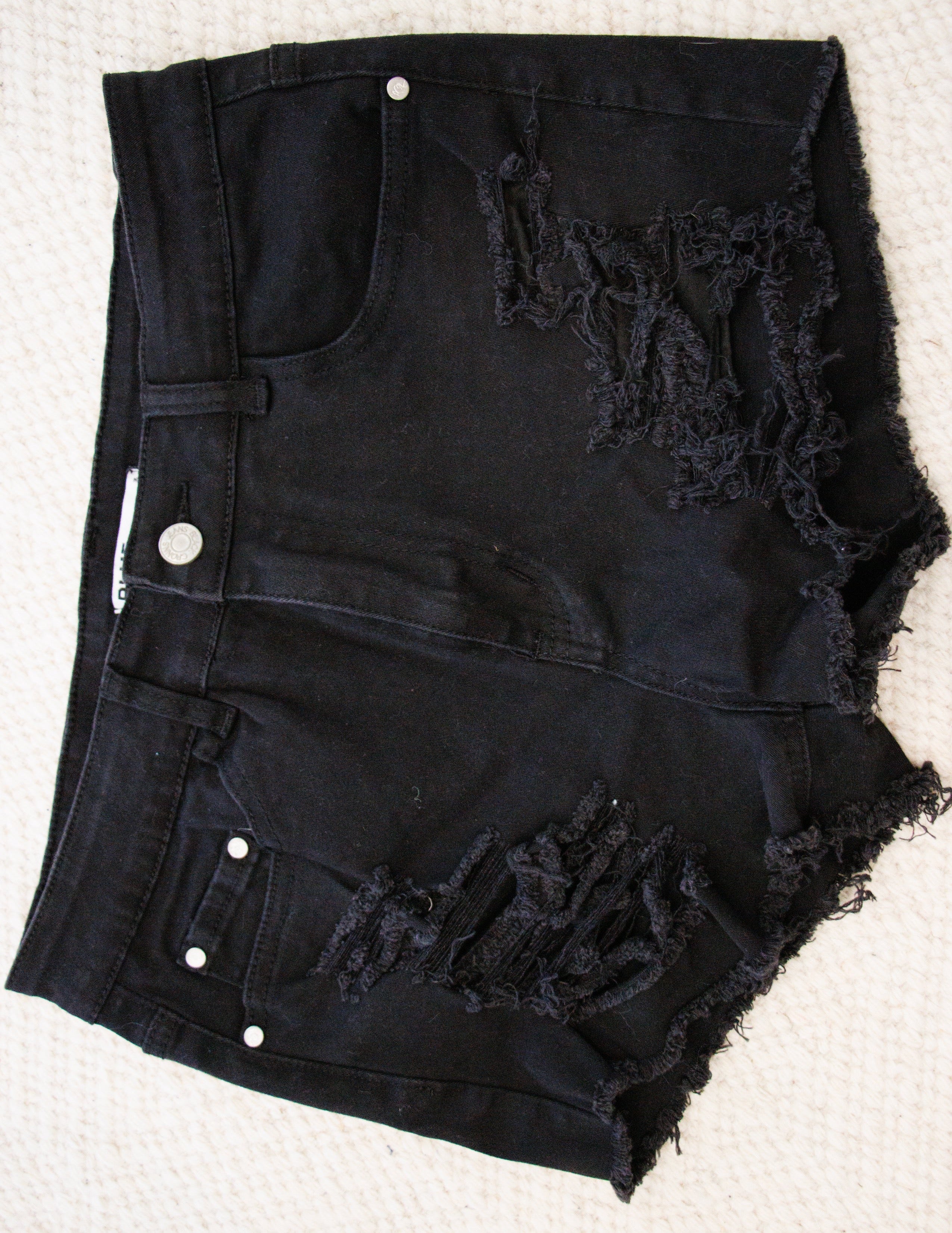 Denim Mini Shorts