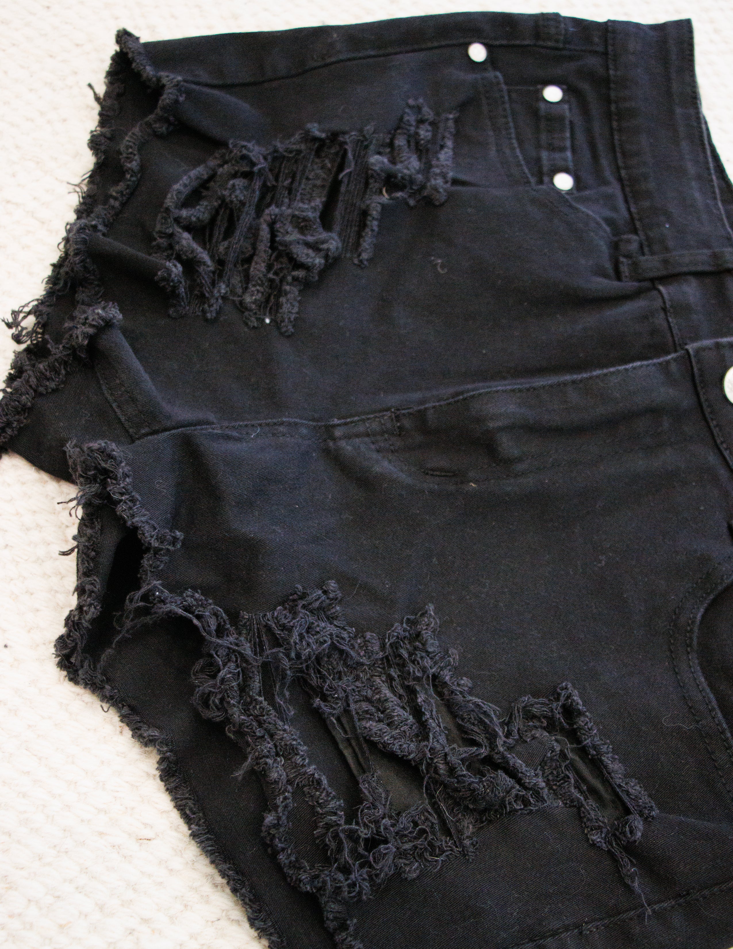 Denim Mini Shorts