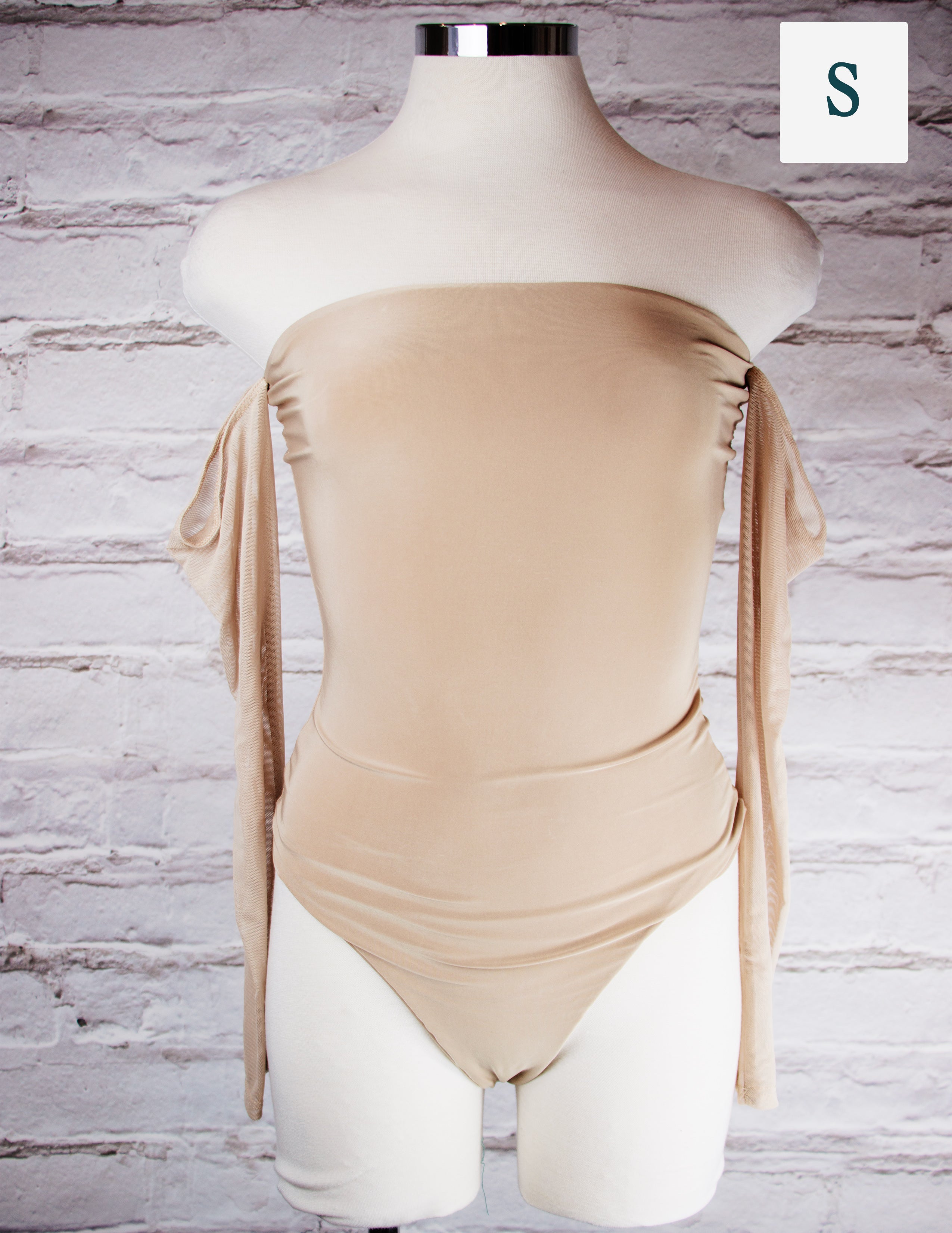Mesh Sleeves Bodysuit