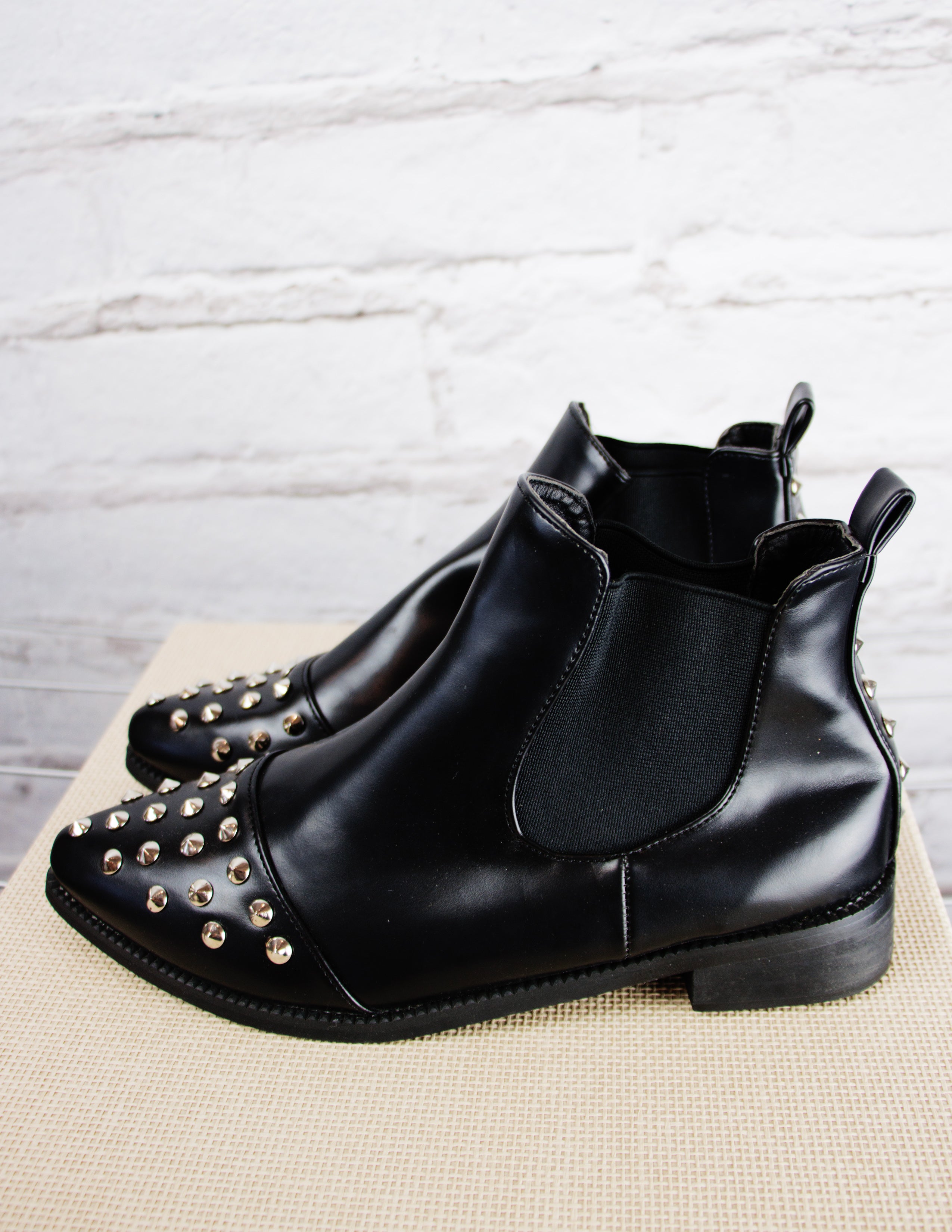 Studded Booties
