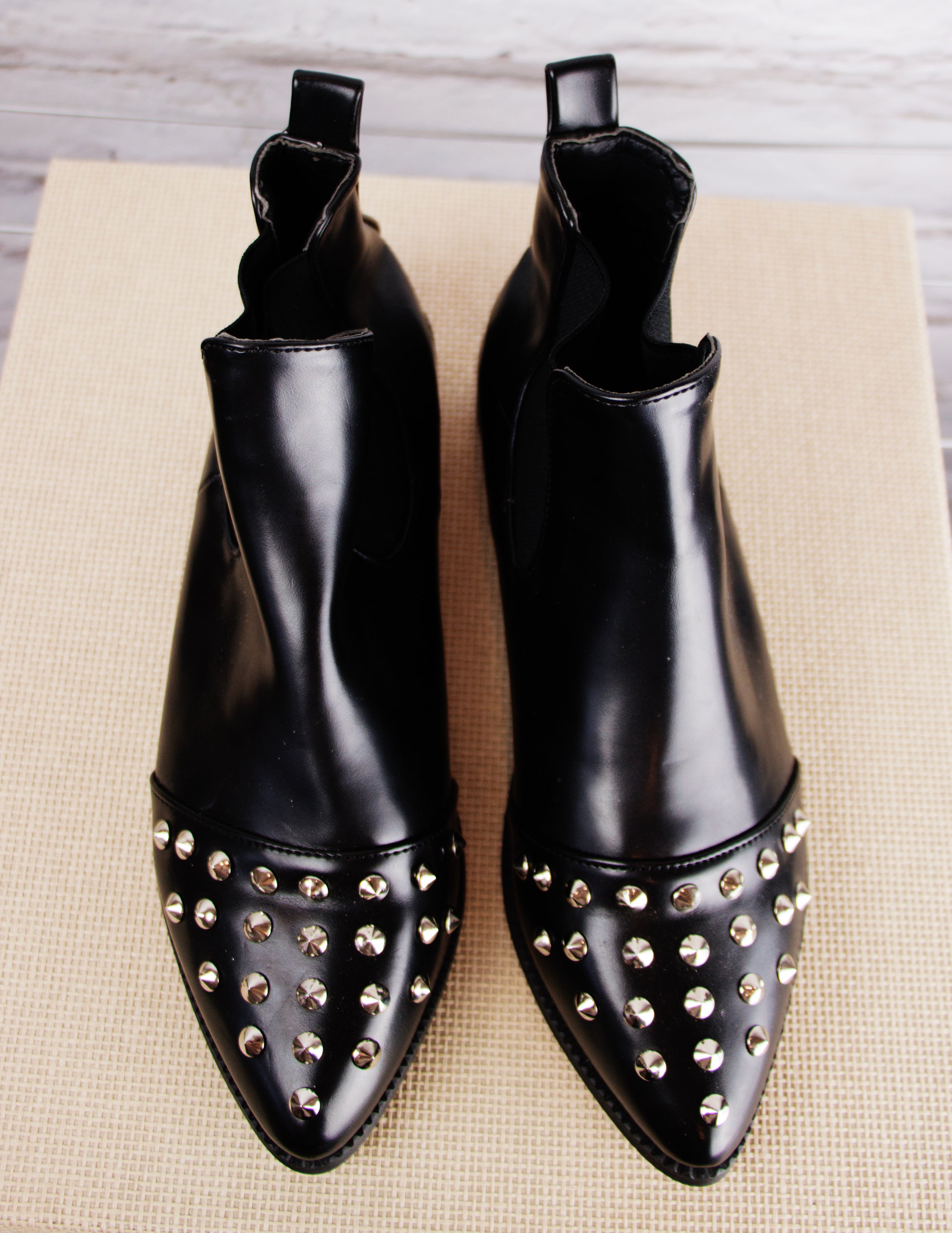 Studded Booties