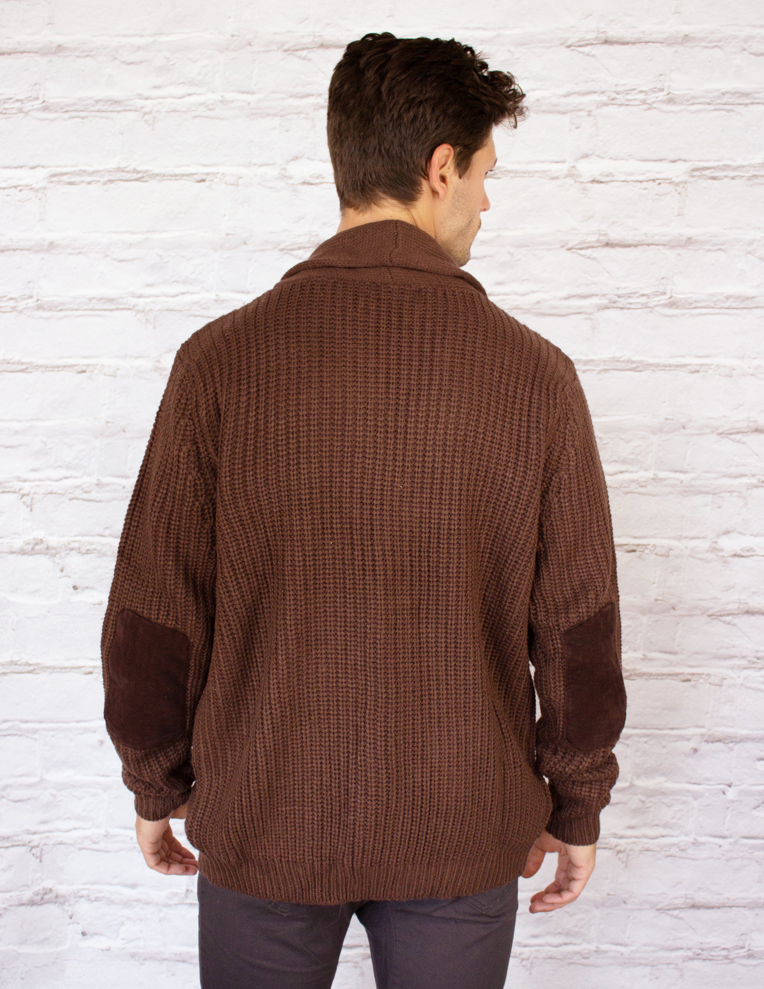 ALTIS CARDIGAN- CHOCOLATE
