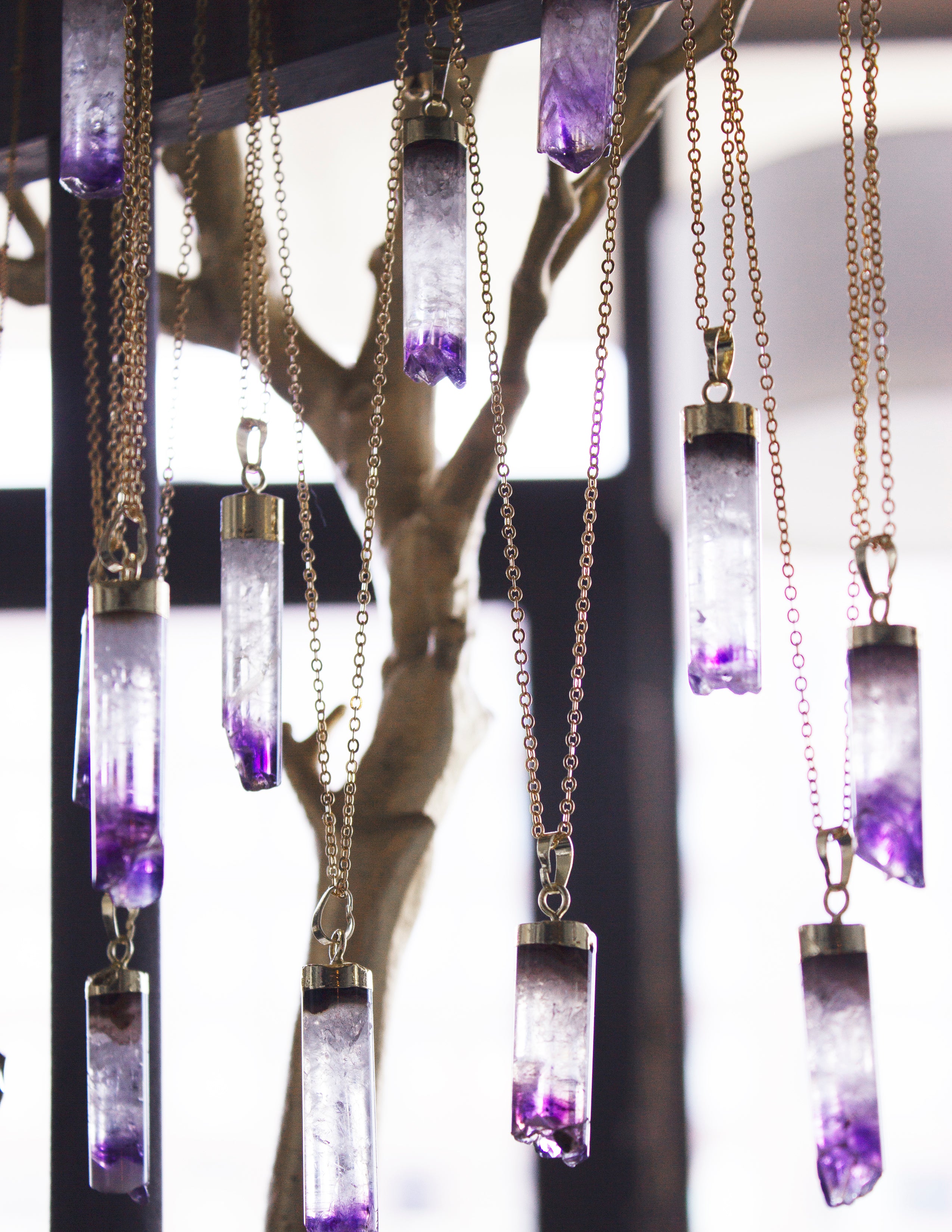 AMETHYST PENDANTS - Blue District