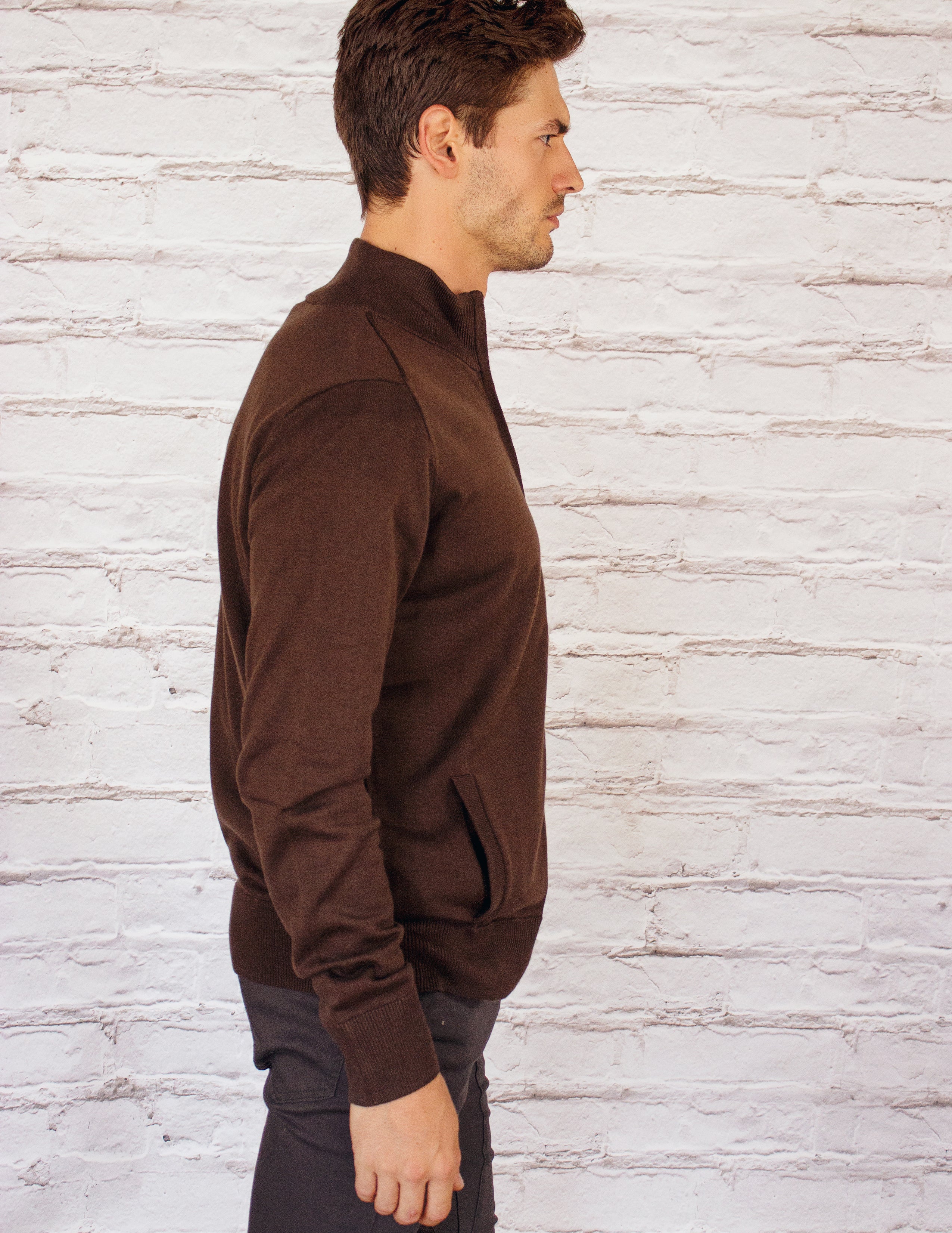 BIA CARDIGAN - CHOCOLATE