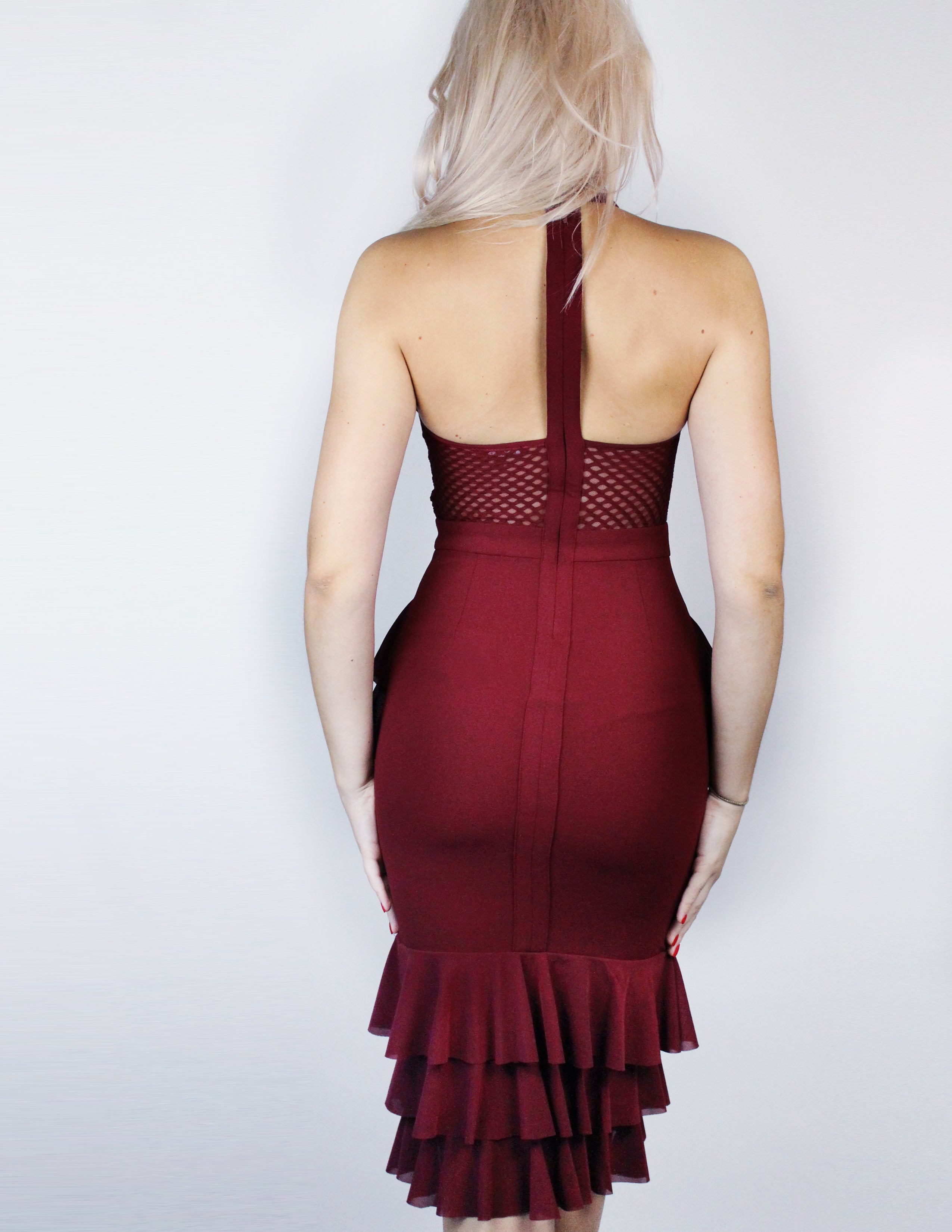 BRAZE DRESS - Blue District