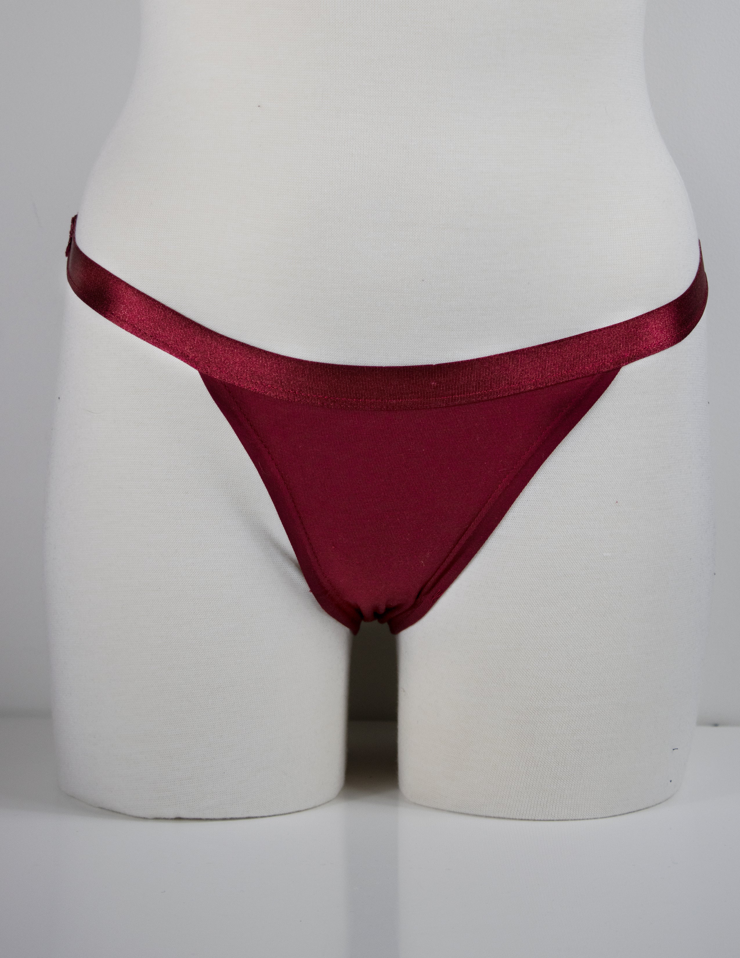 CLEMENCE PANTY- GARNET