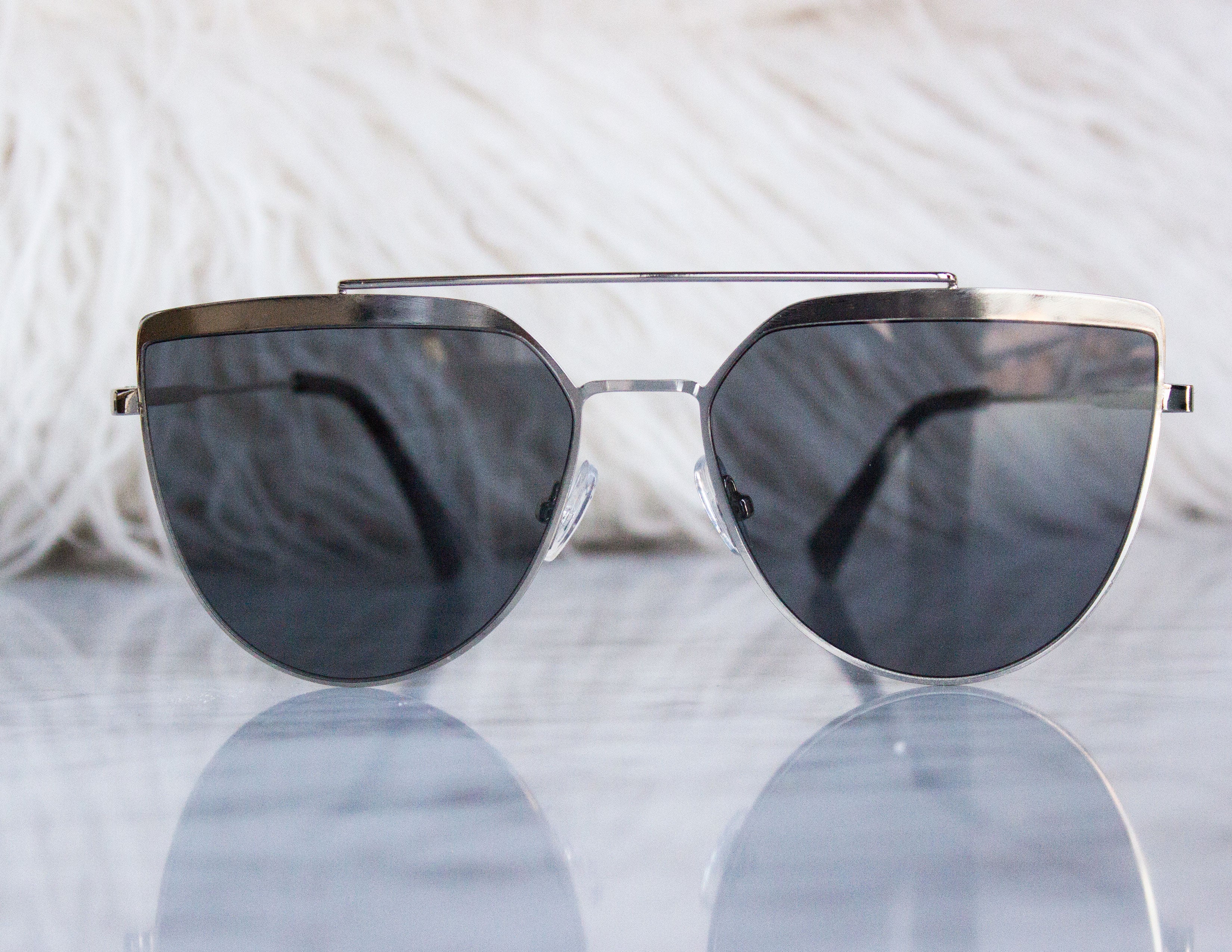 CORONA SUNGLASSES- CHROME - Blue District