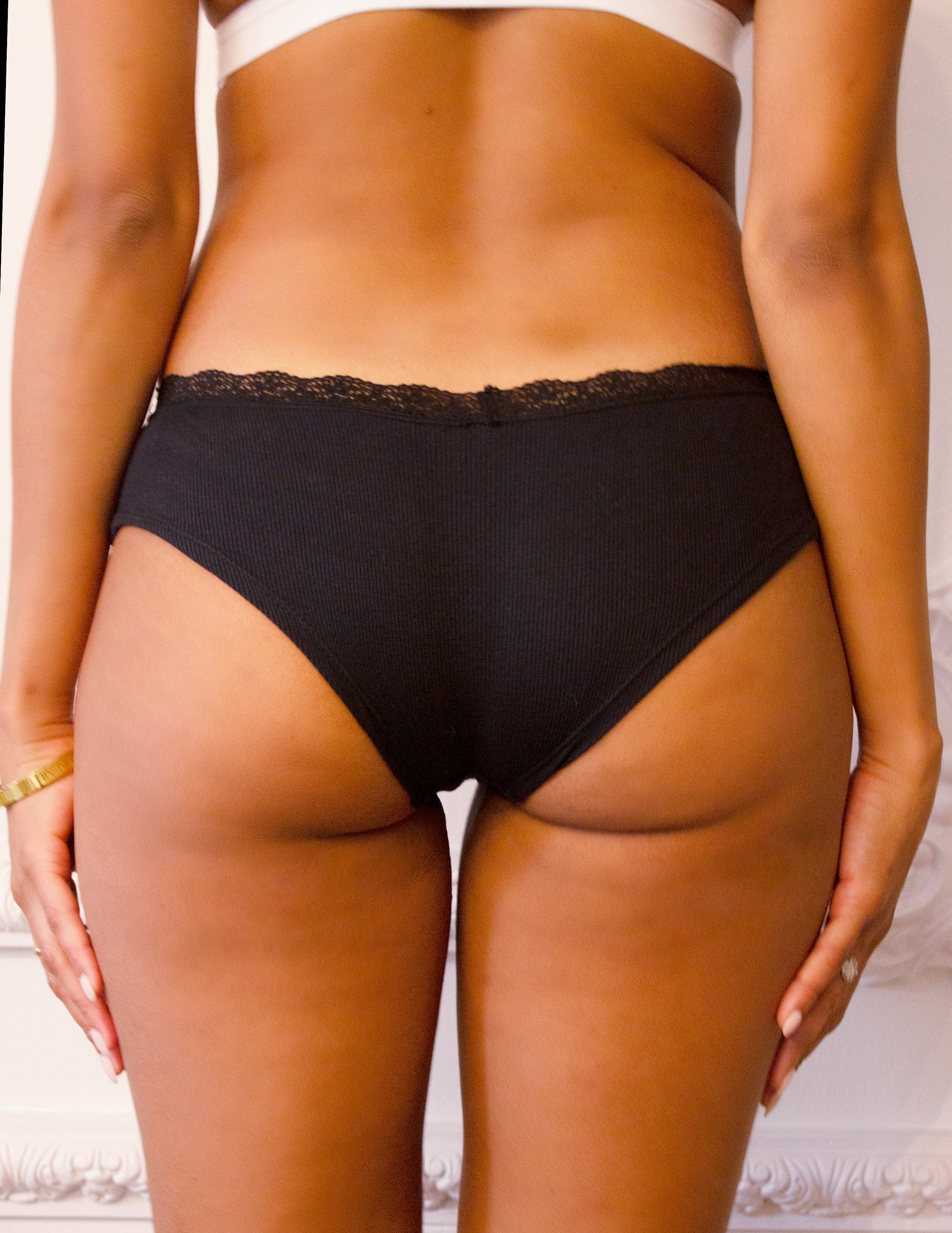 AMITY CHEEKY PANTY- ONYX