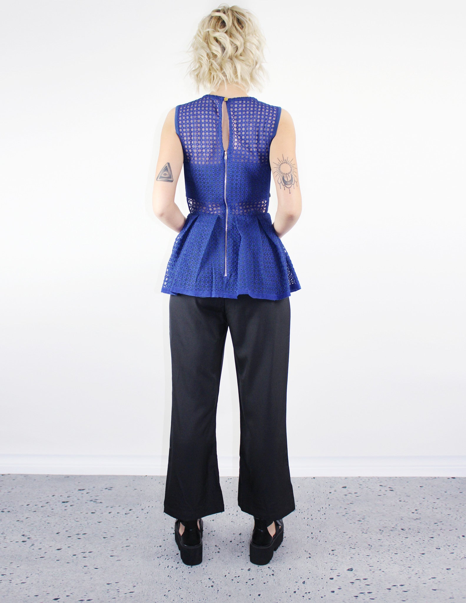 FREQUENCY JUMPSUIT - Blue District
