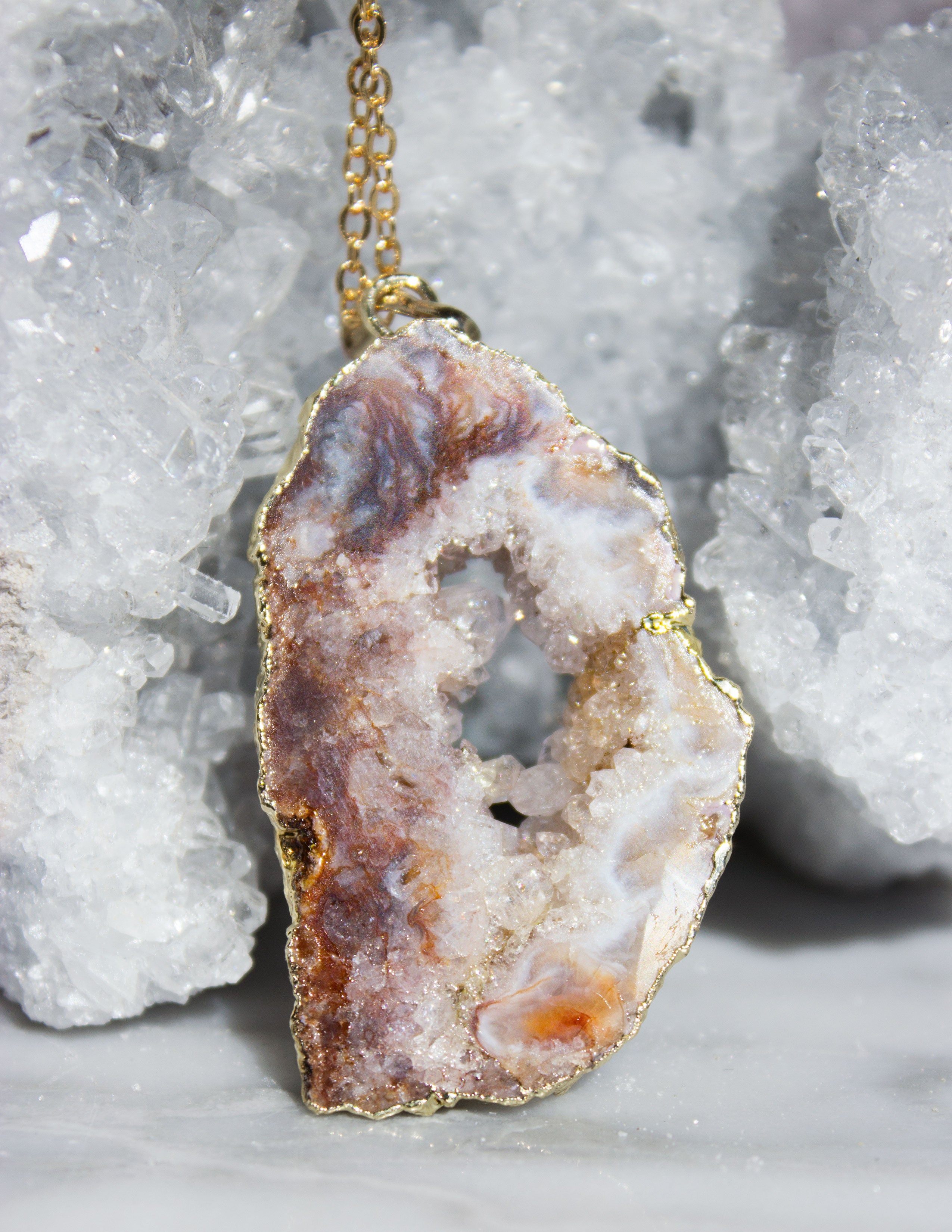 SLICED GEODE- 0240 - Blue District