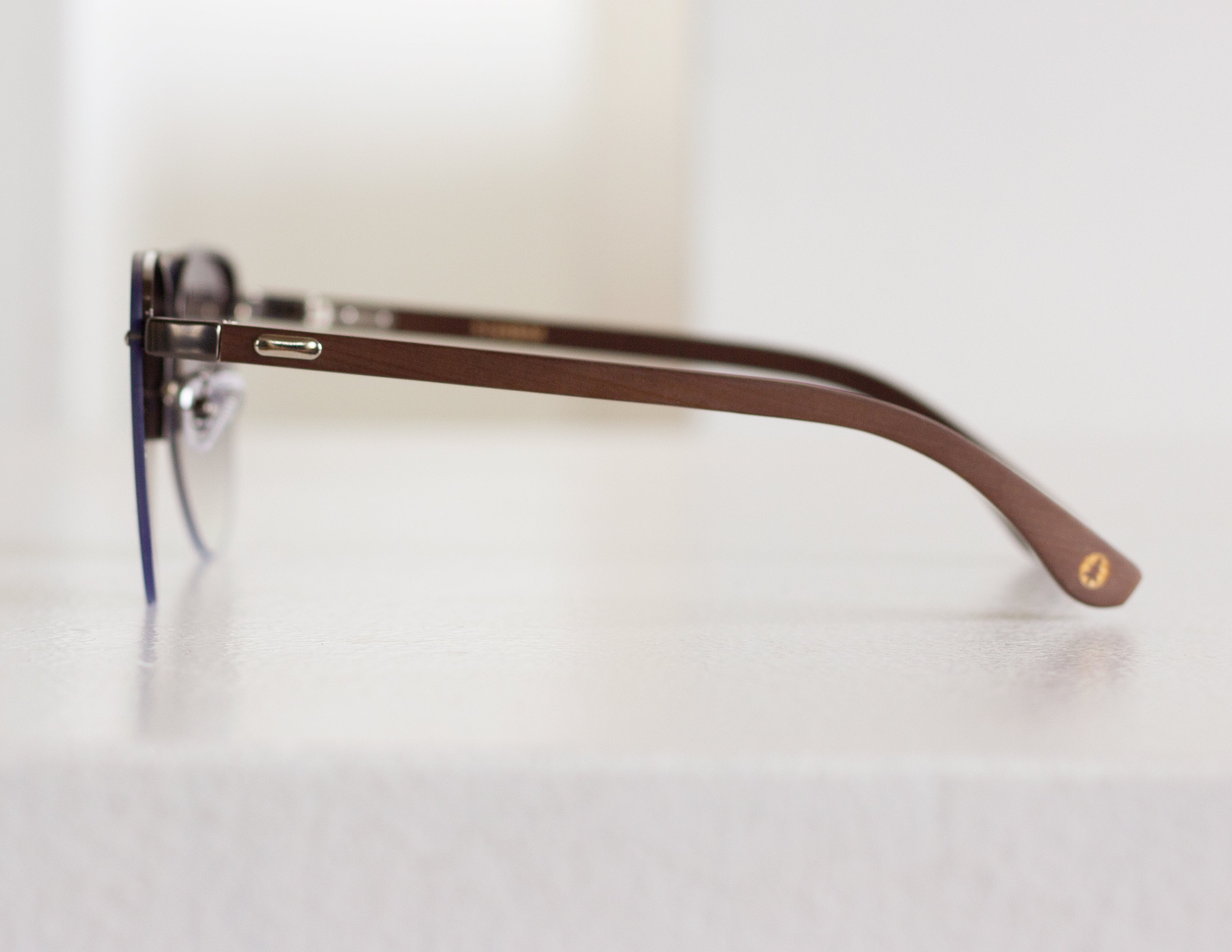 HEROIC SUNGLASSES - DARK/CHROME