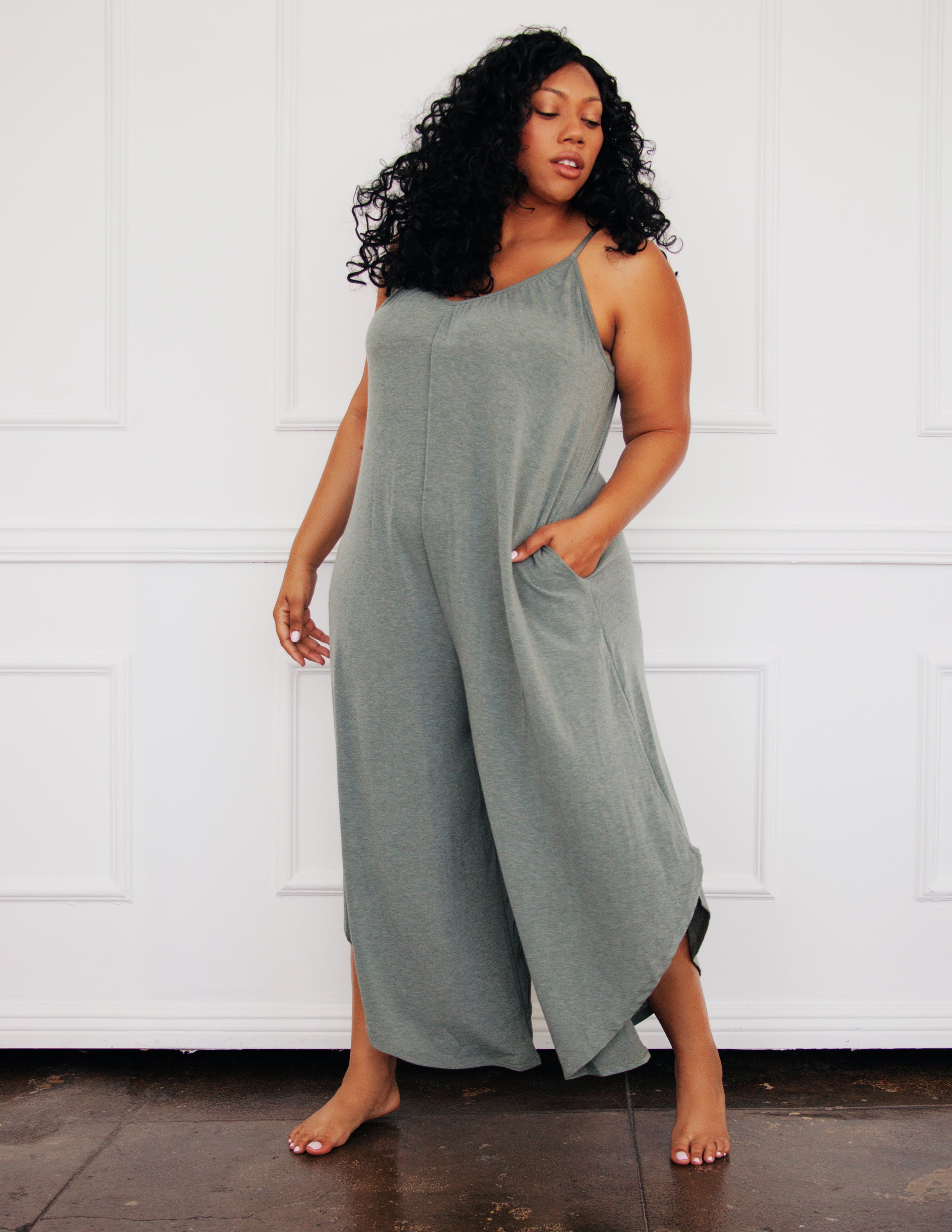 KELLER JUMPSUIT- SAGE