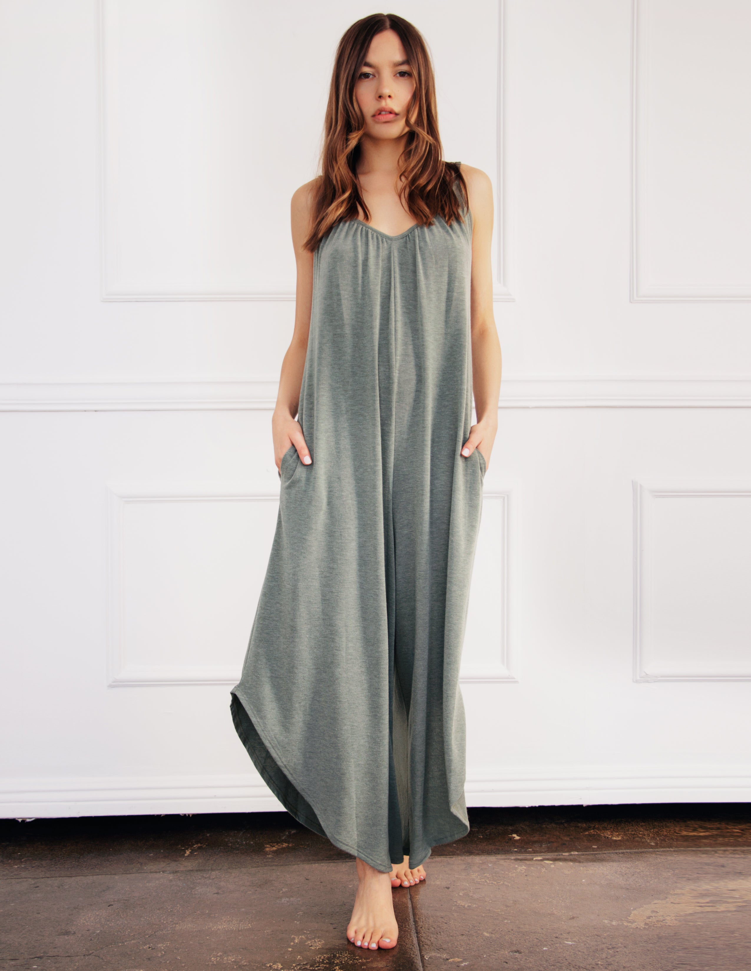 KELLER JUMPSUIT- SAGE