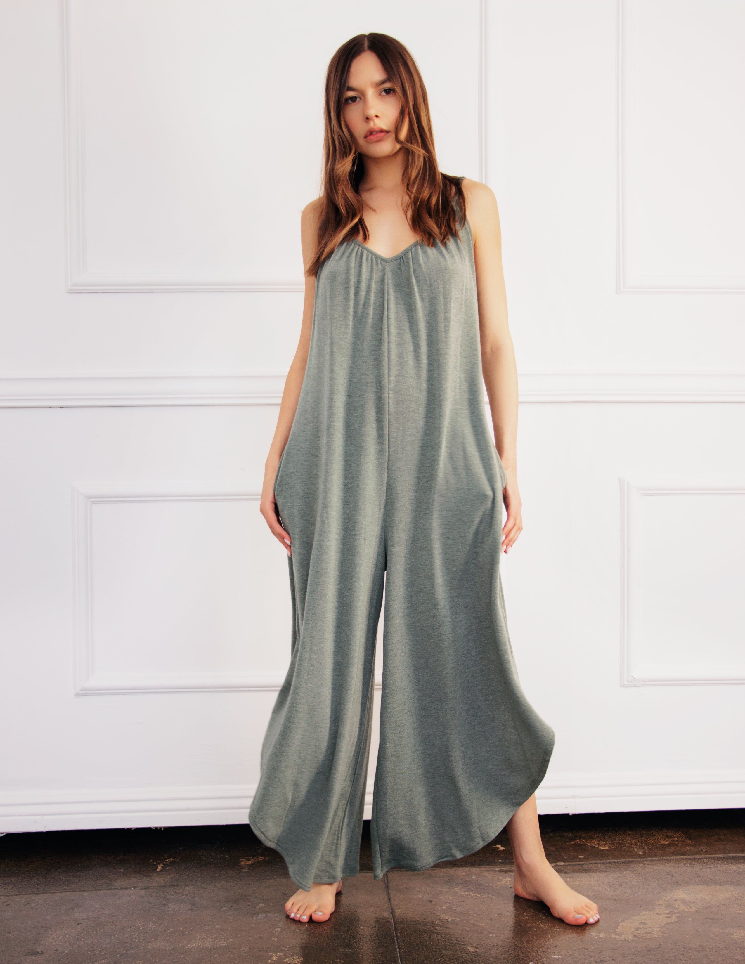 KELLER JUMPSUIT- SAGE