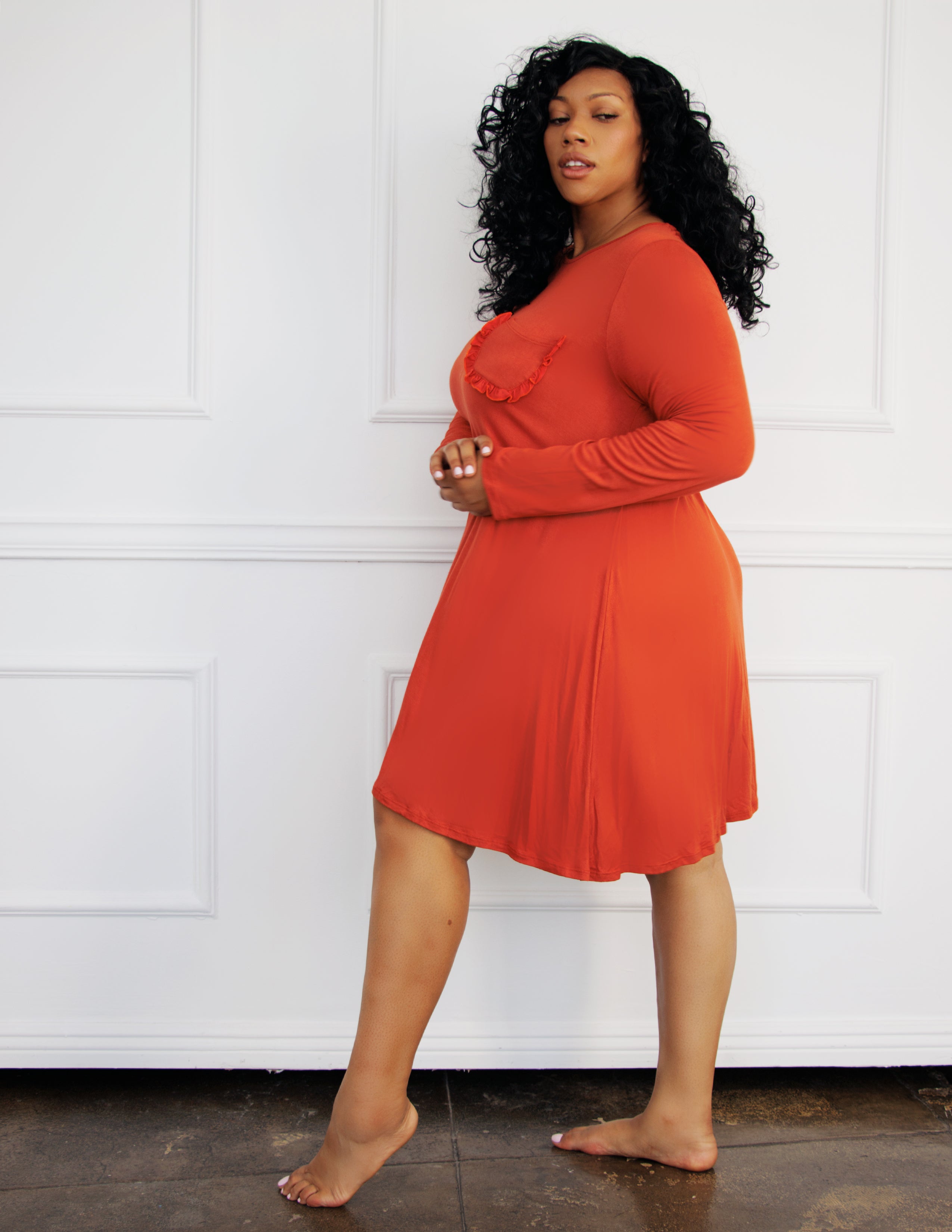 LAREDO DRESS- AMBER