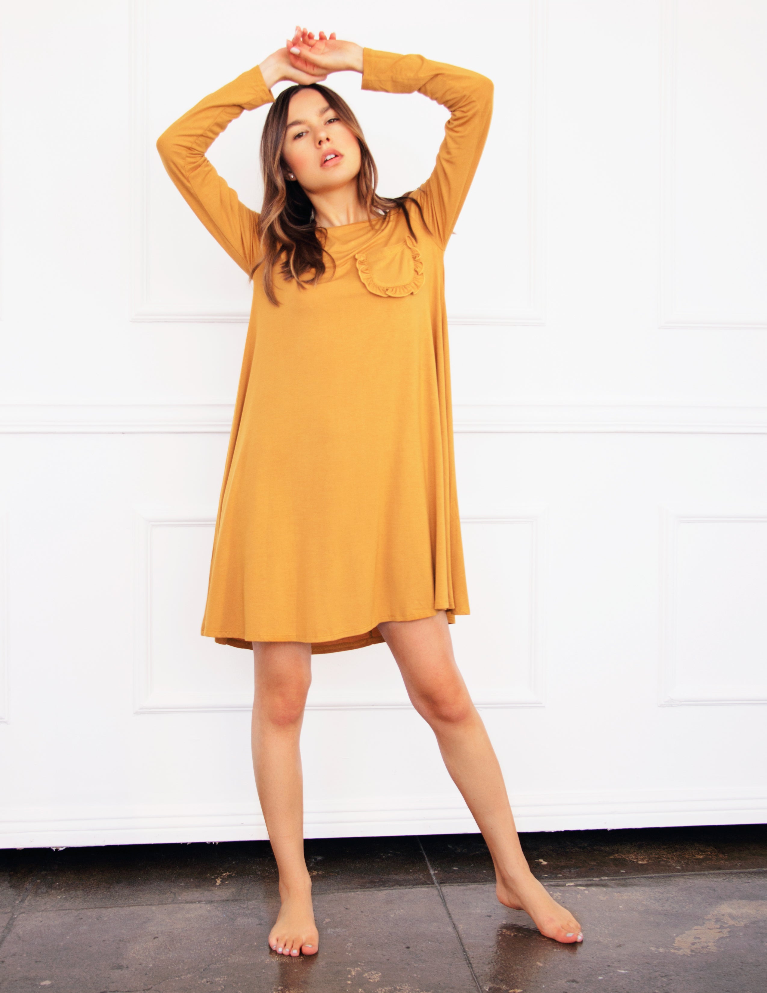 LAREDO DRESS- HONEY