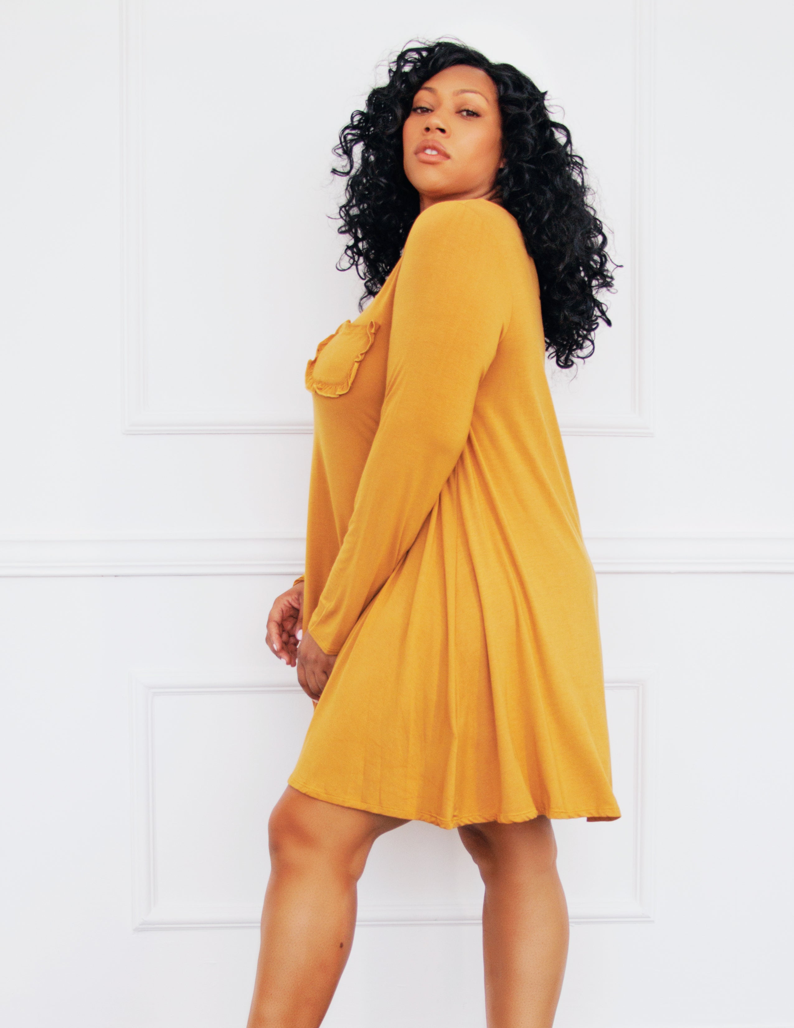 LAREDO DRESS- HONEY
