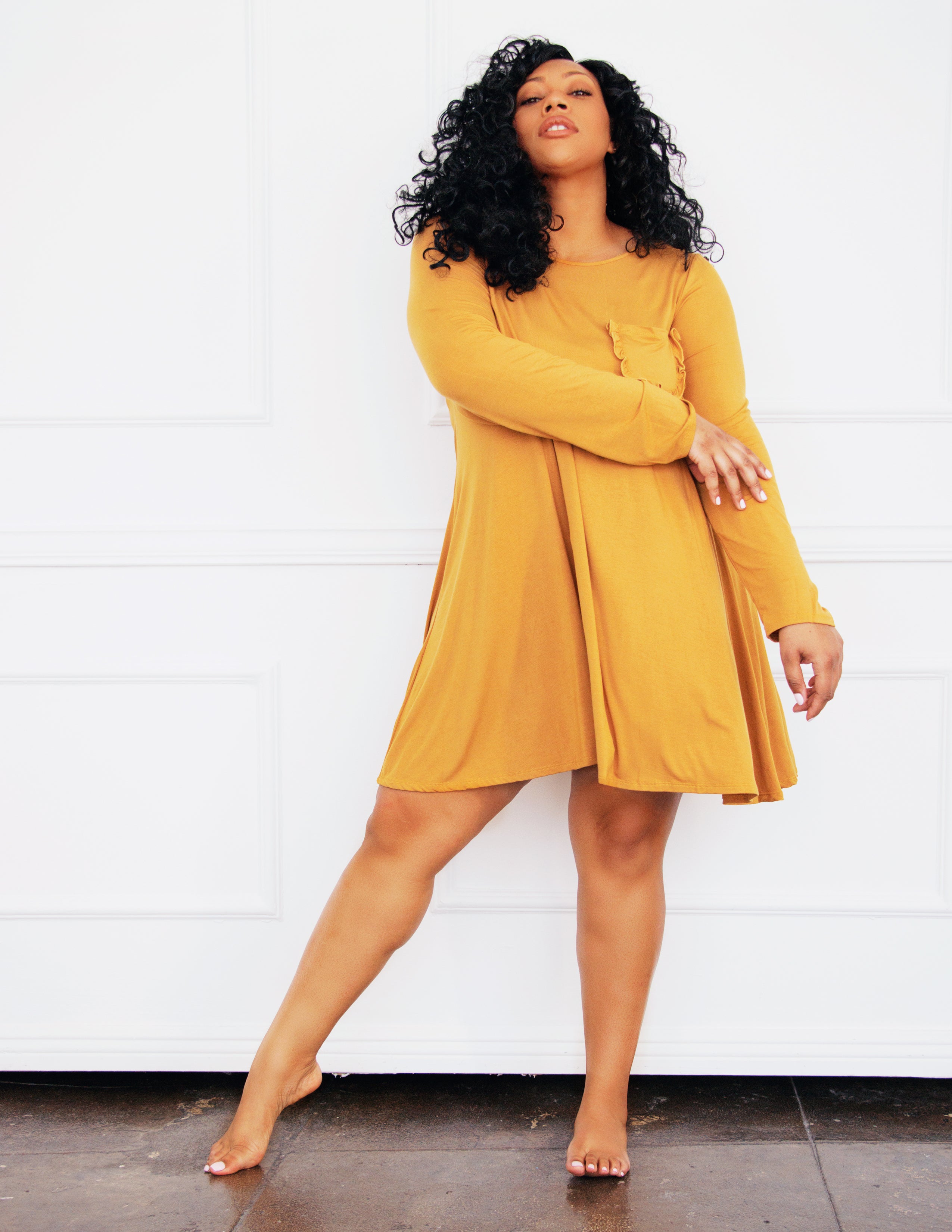 LAREDO DRESS- HONEY
