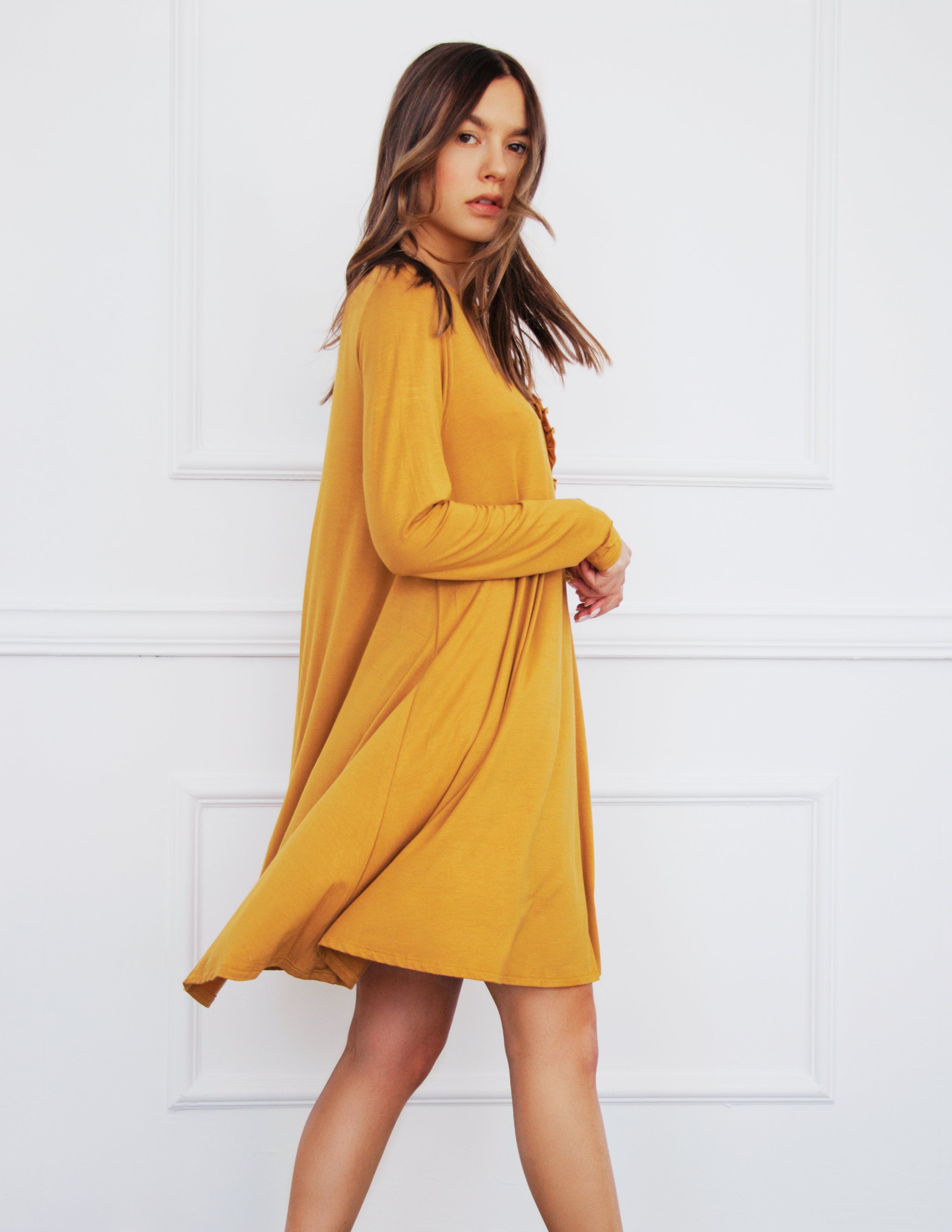 LAREDO DRESS- HONEY