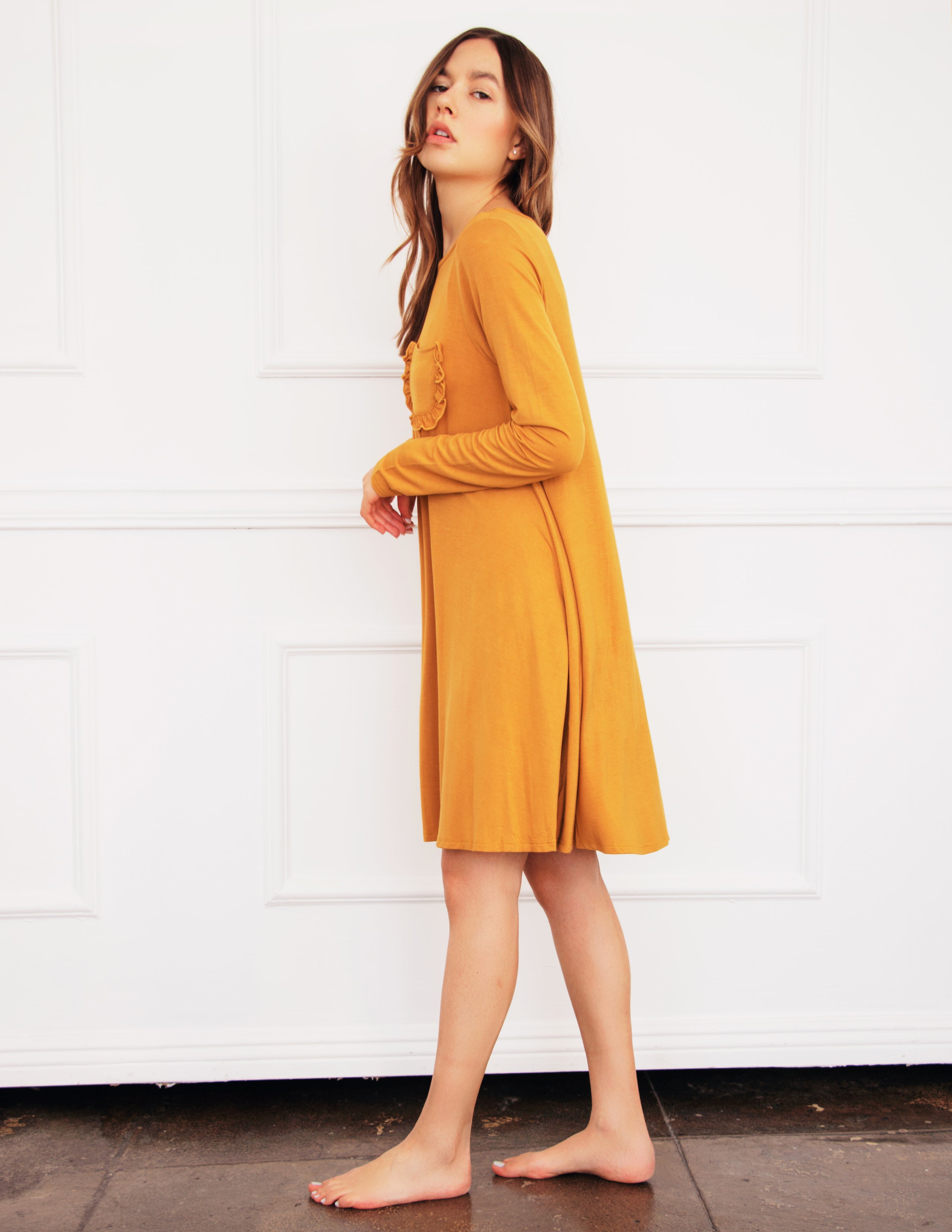 LAREDO DRESS- HONEY