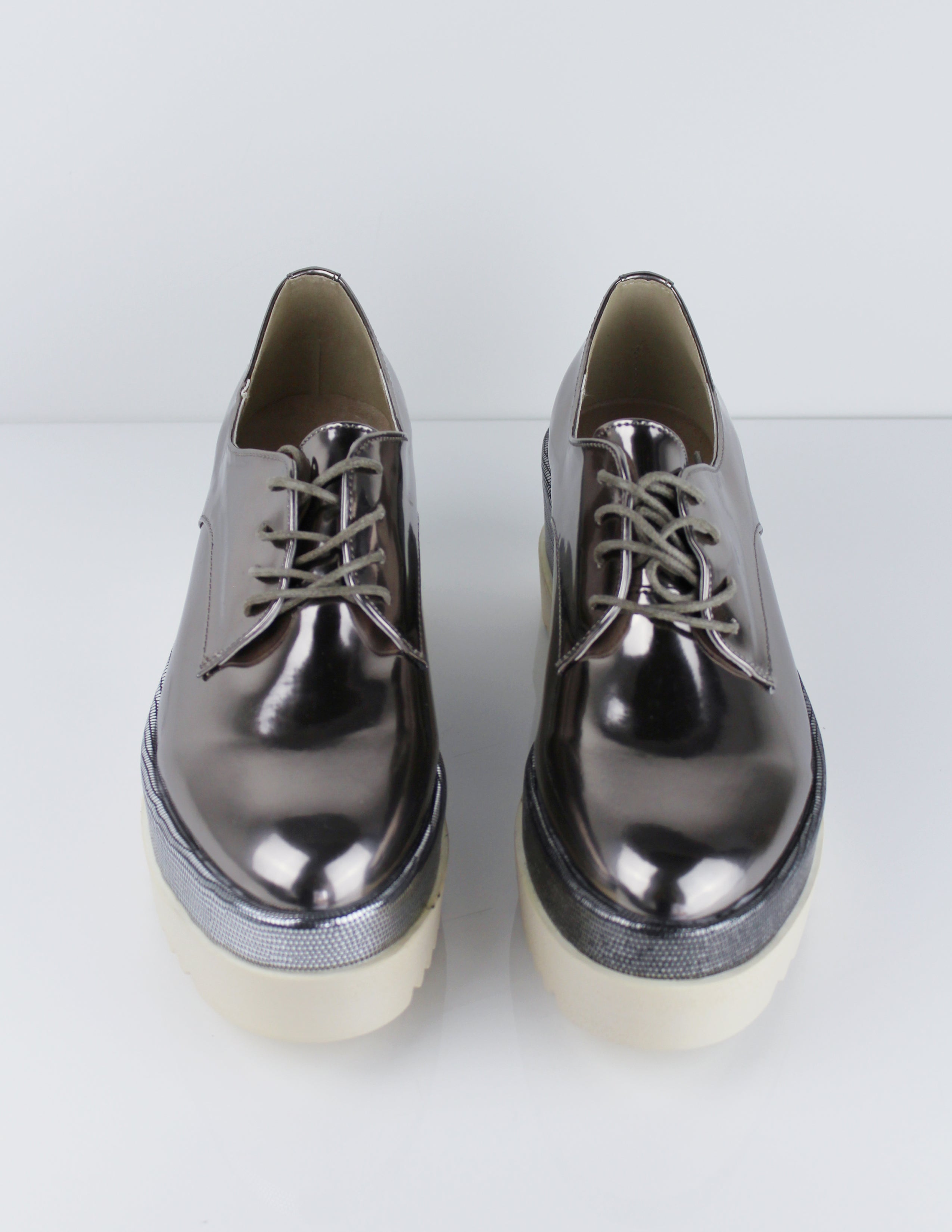LUSTER PLATFORM SHOES - Blue District