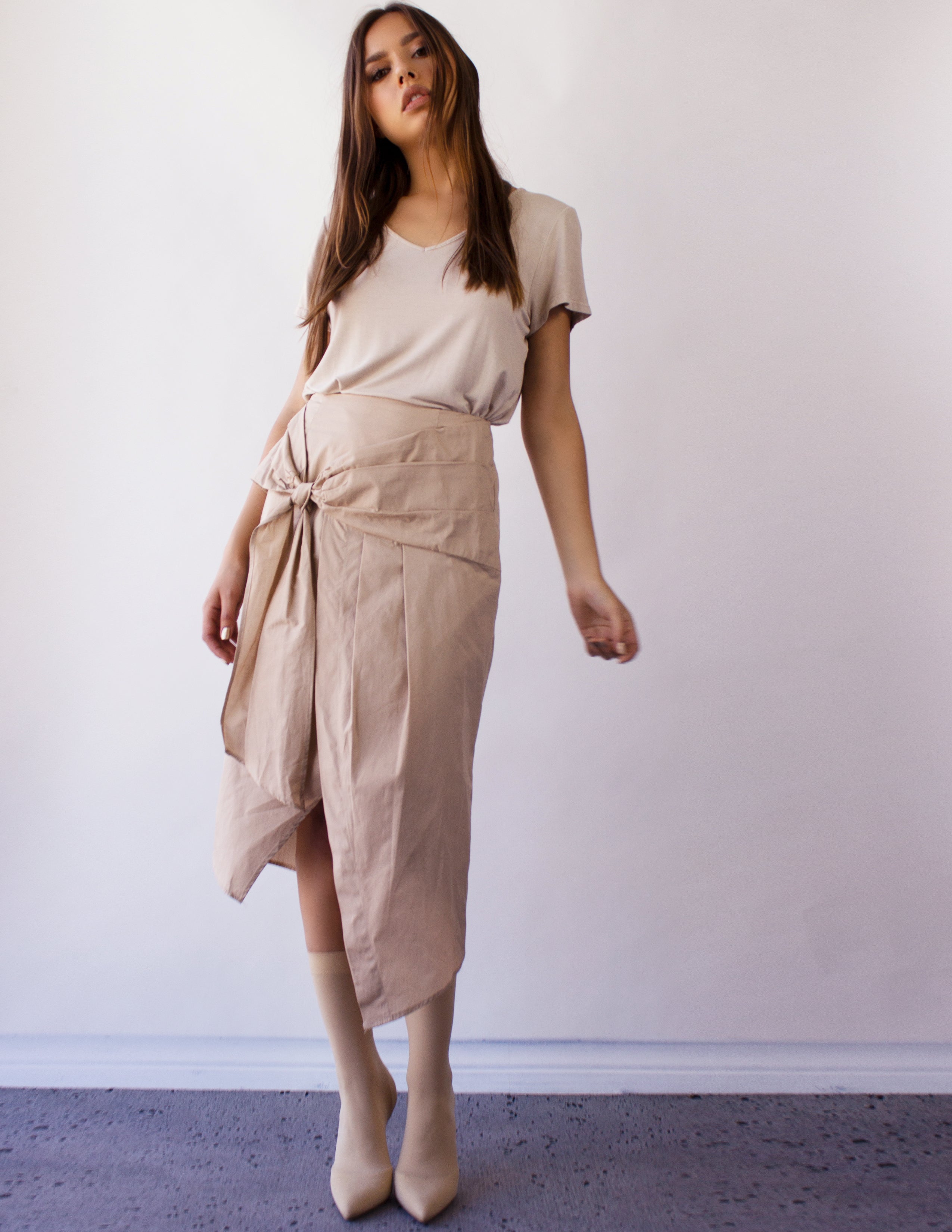 MAIA SKIRT- OAT