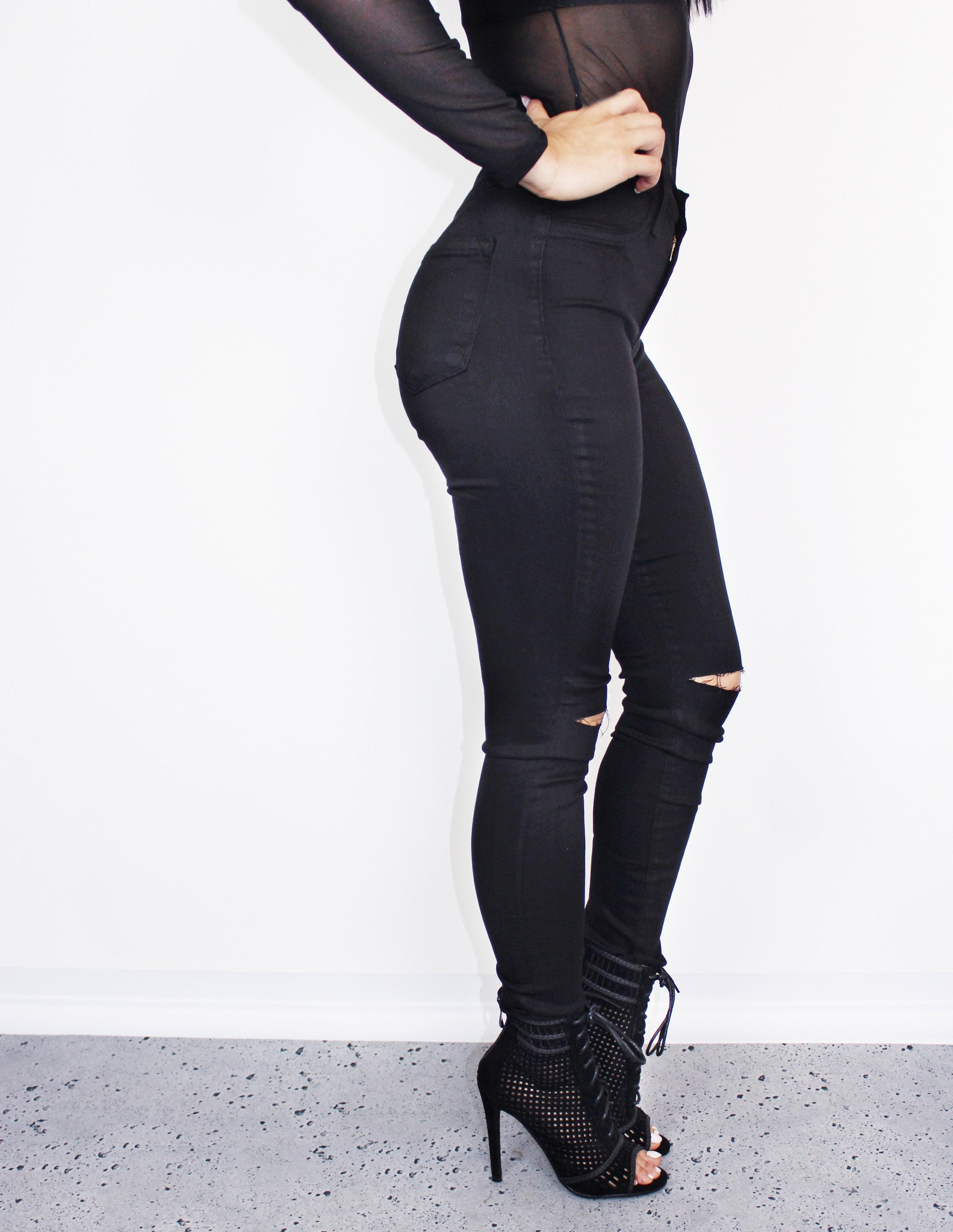 MAKORE JEANS - Blue District