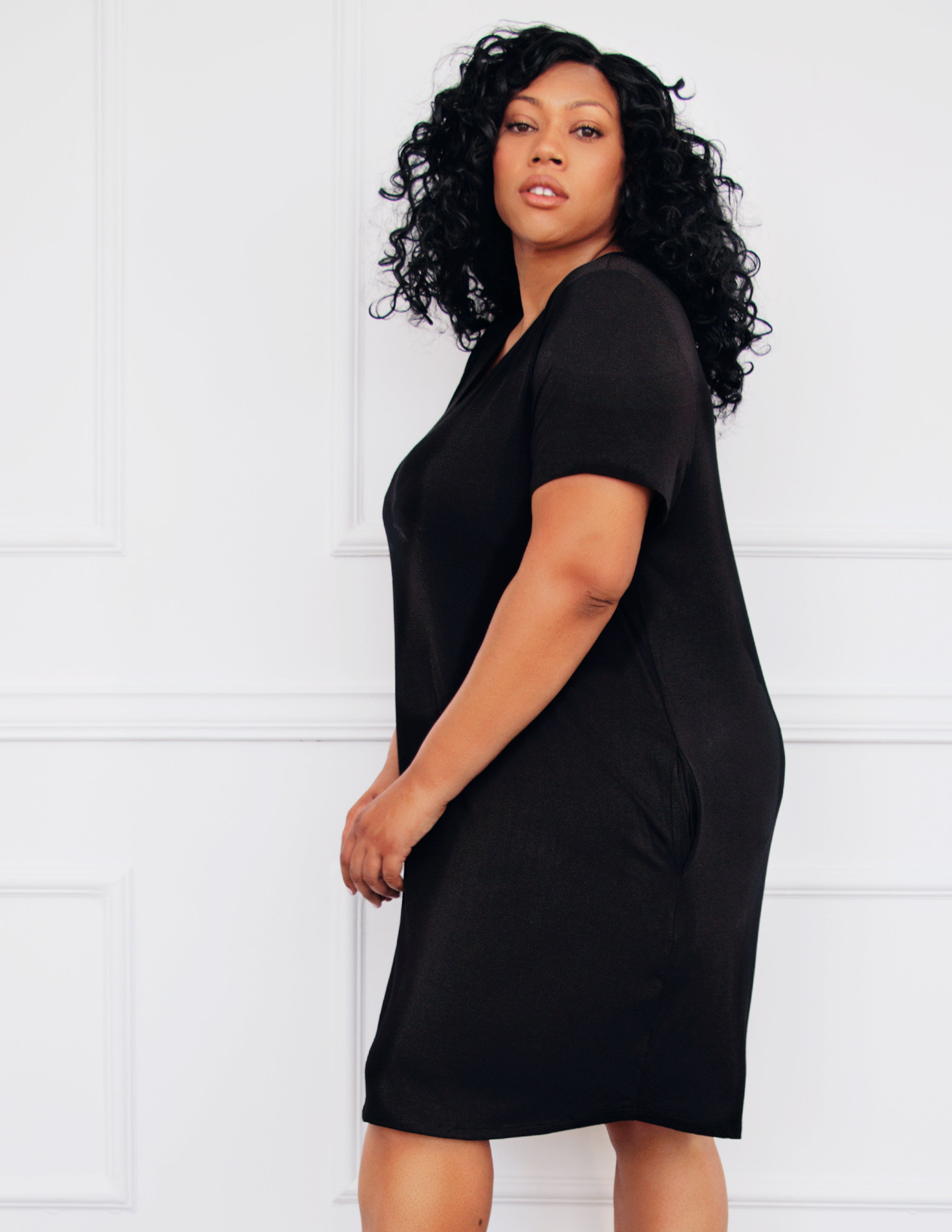 ODESSA DRESS- ONYX