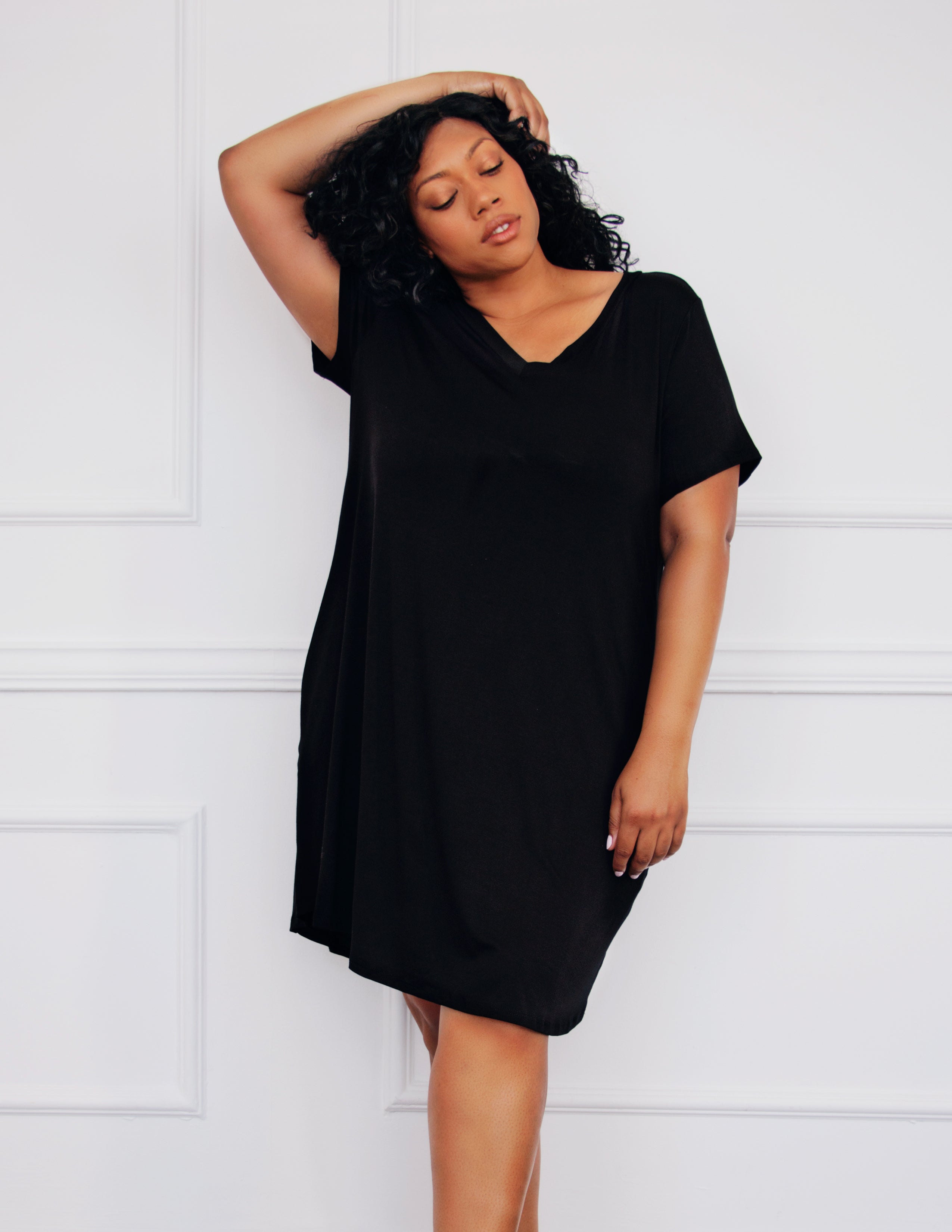 ODESSA DRESS- ONYX