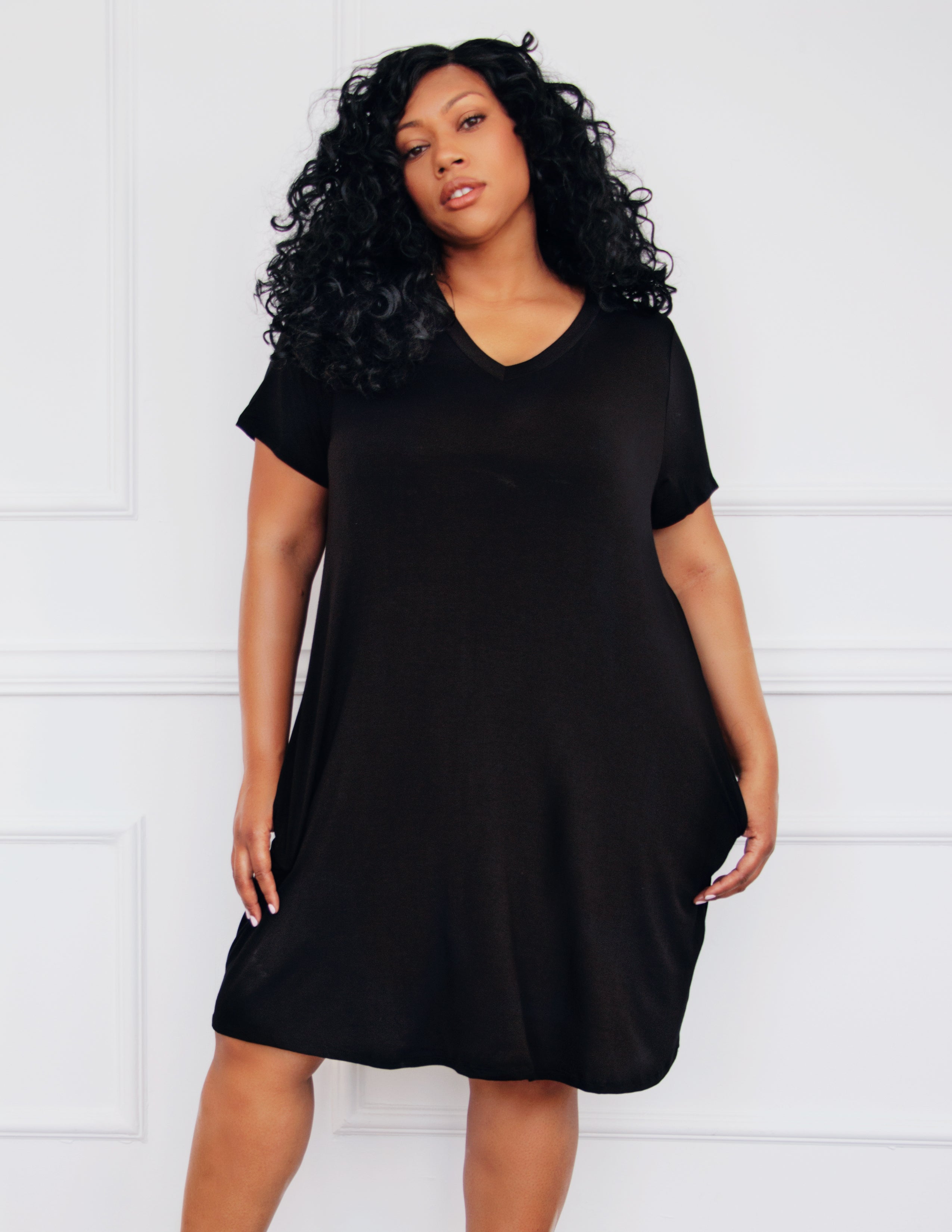 ODESSA DRESS- ONYX
