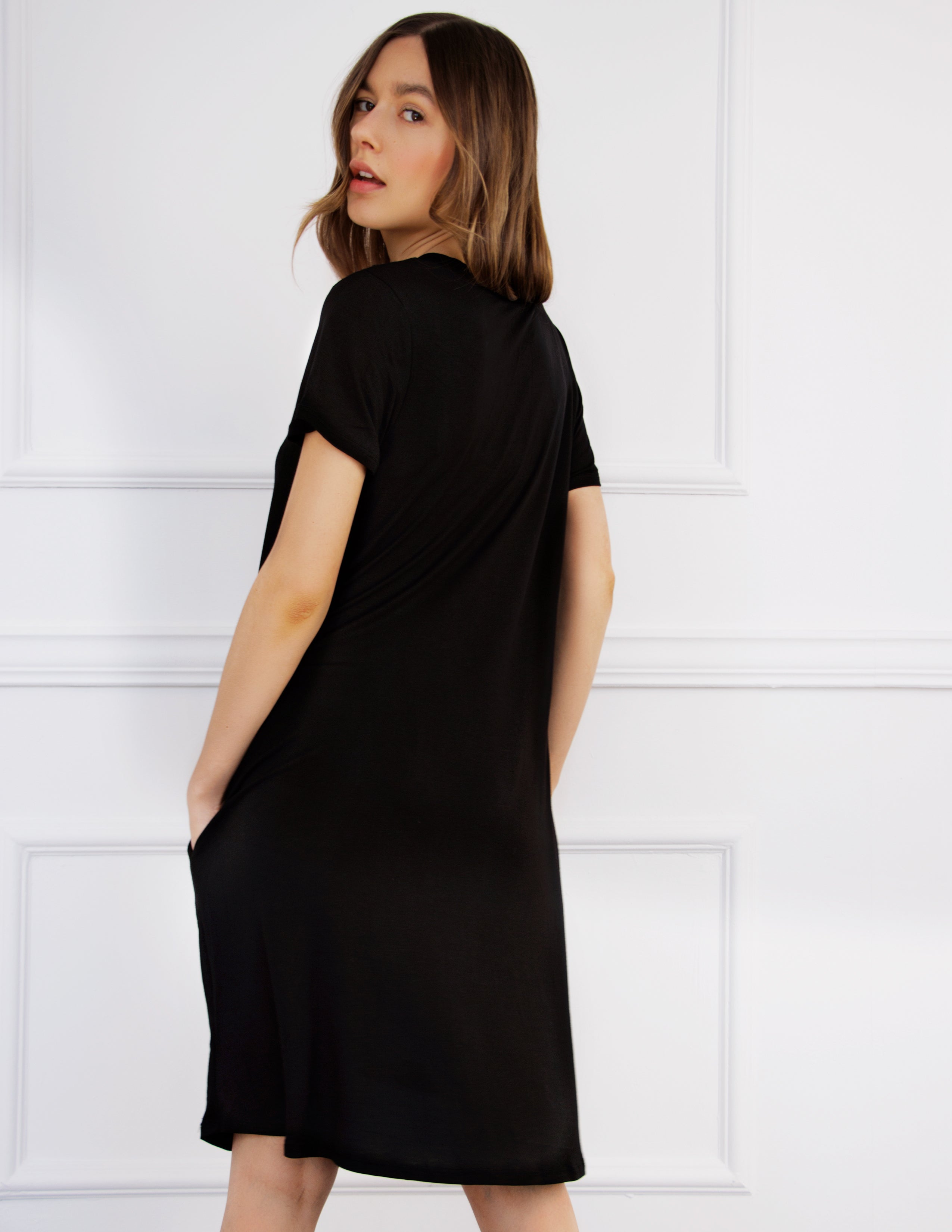 ODESSA DRESS- ONYX
