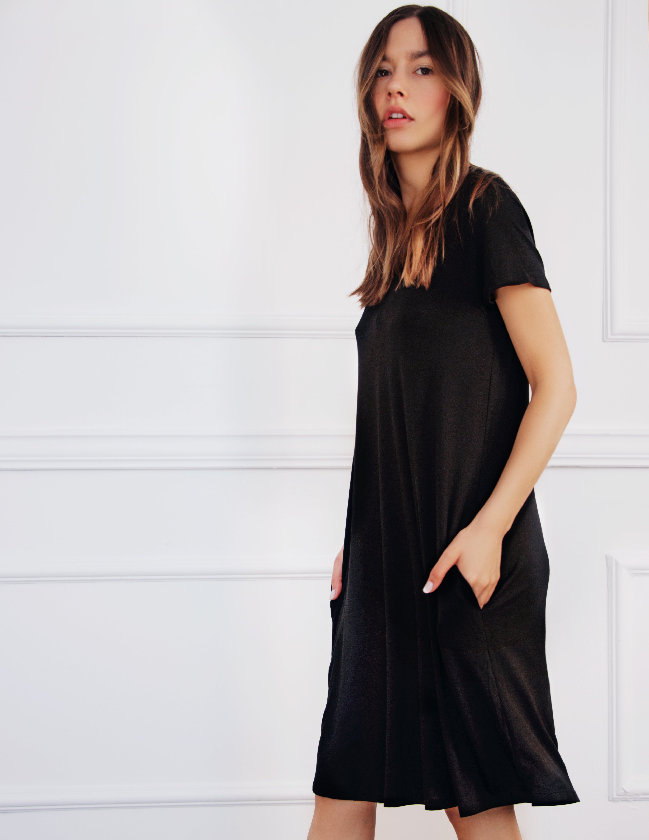 ODESSA DRESS- ONYX