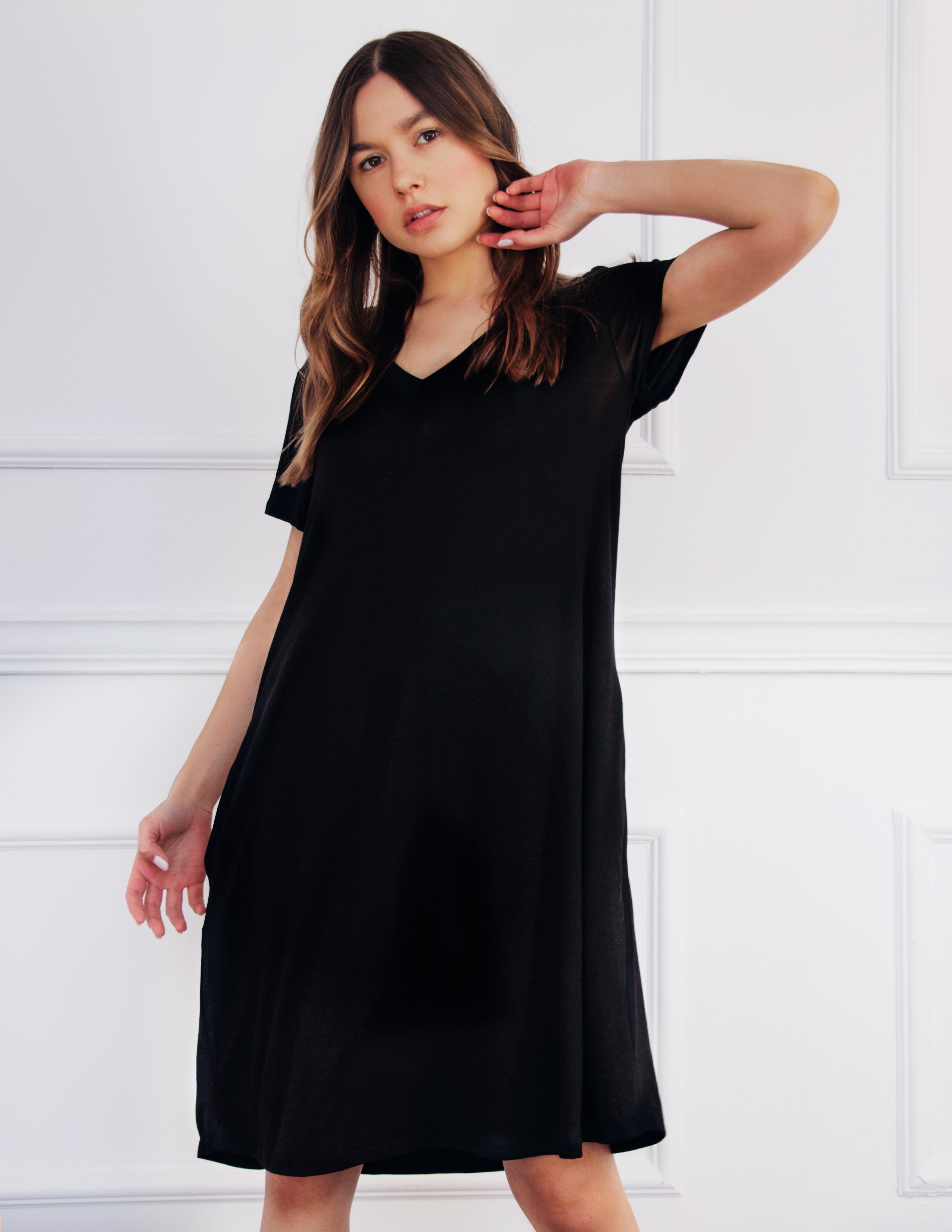 ODESSA DRESS- ONYX