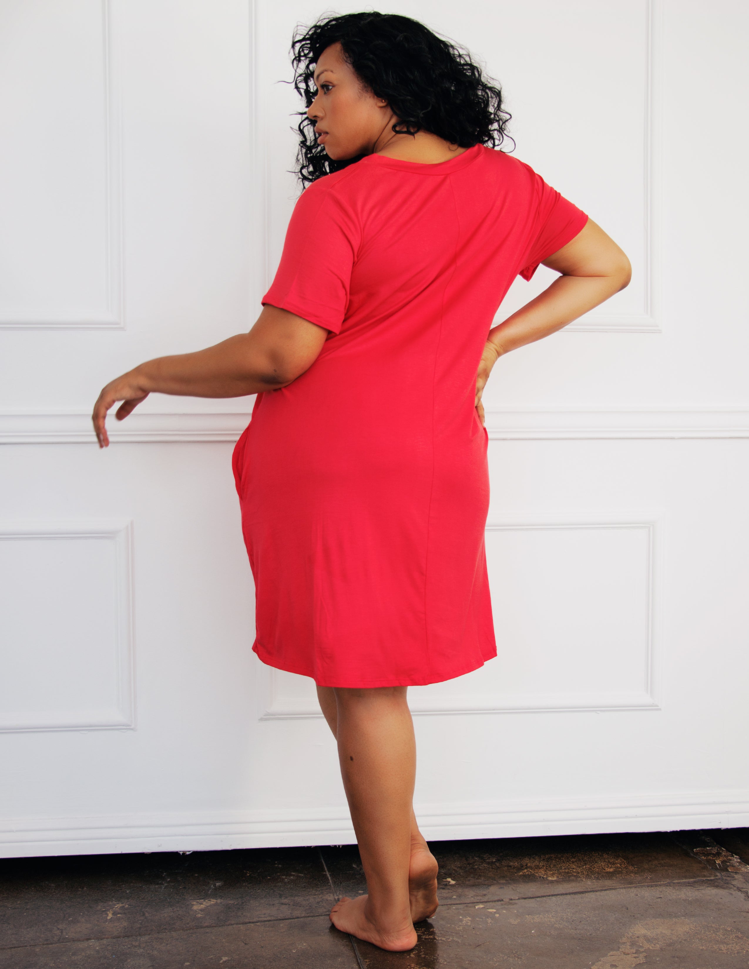 ODESSA DRESS- RUBY