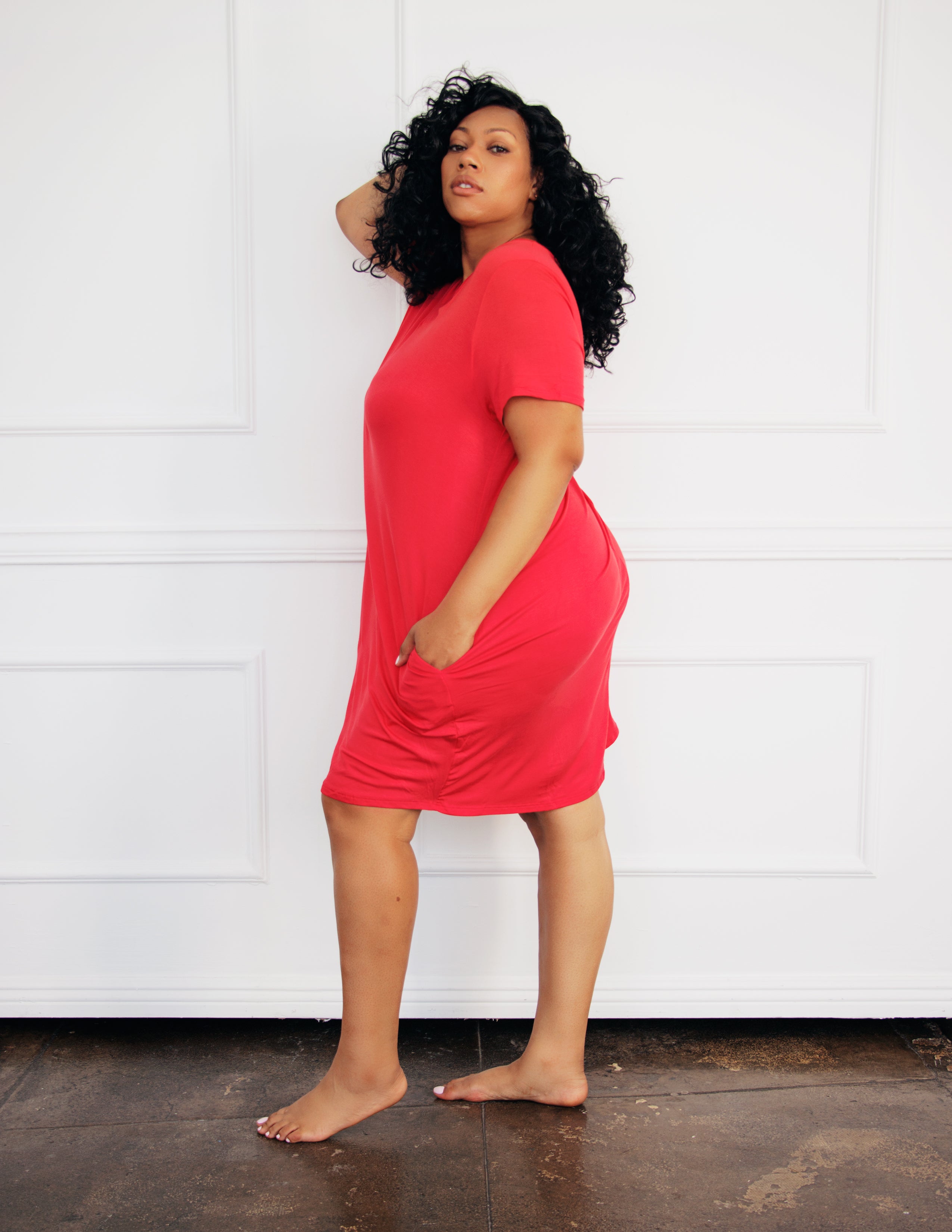 ODESSA DRESS- RUBY