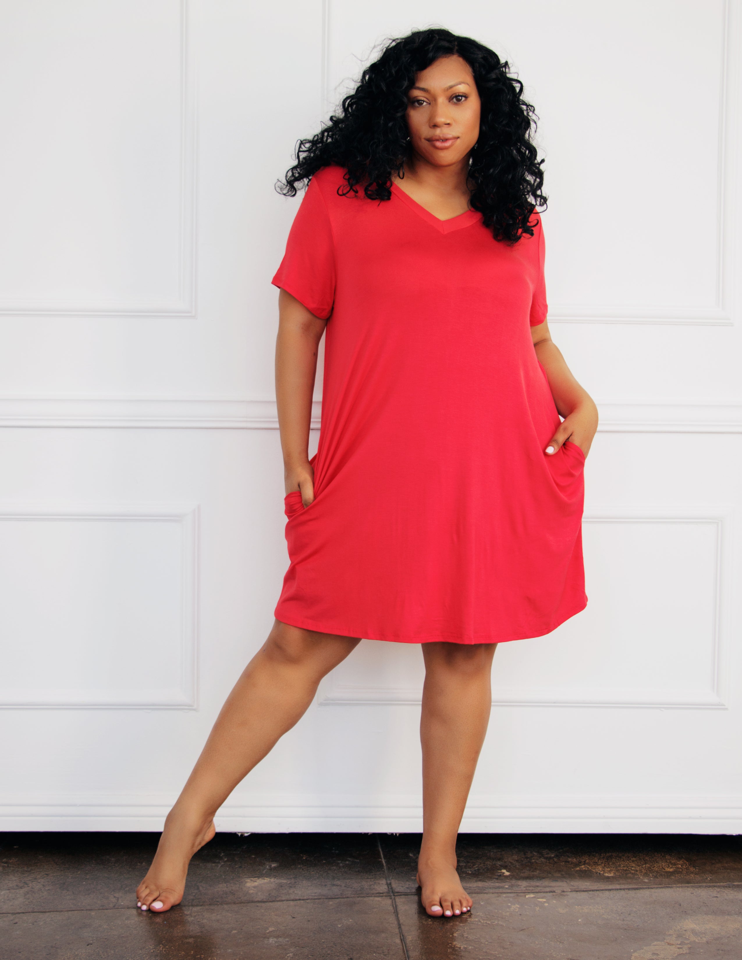 ODESSA DRESS- RUBY