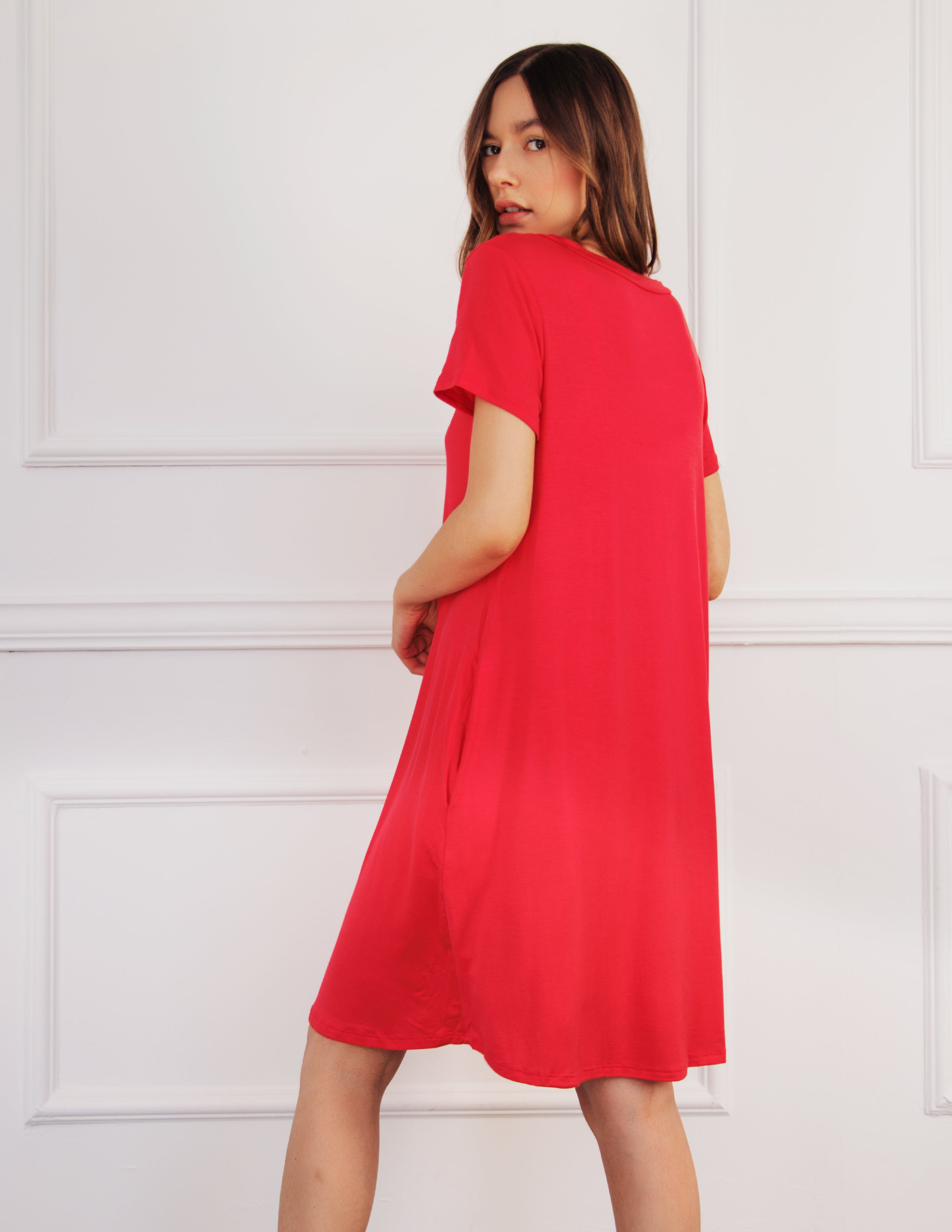 ODESSA DRESS- RUBY