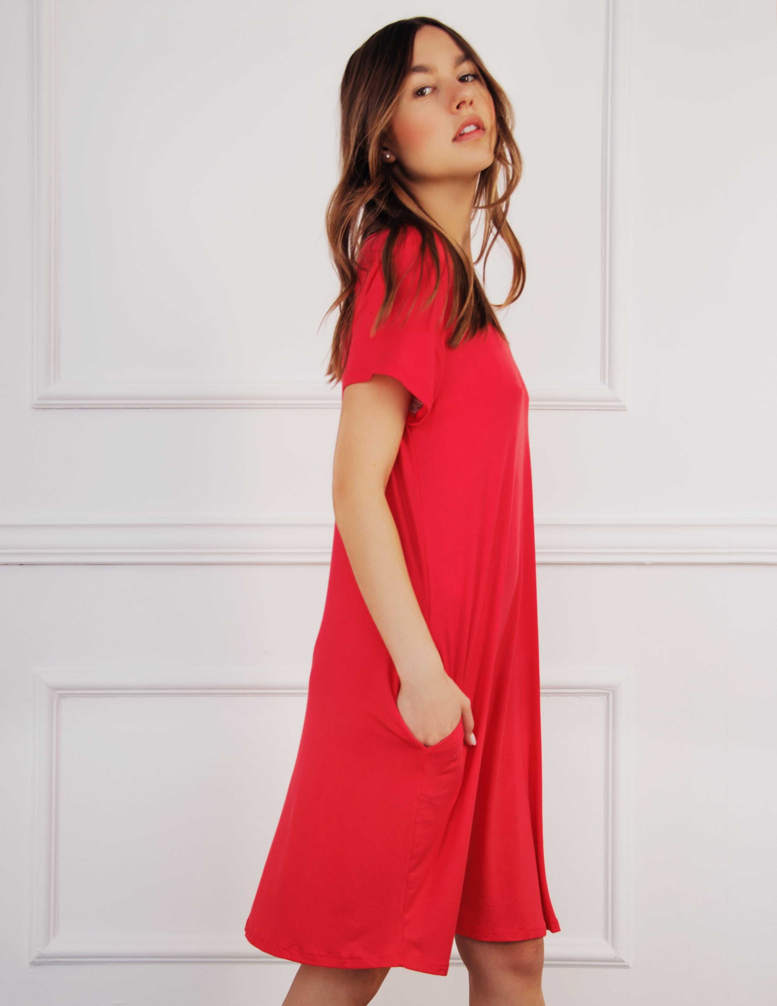 ODESSA DRESS- RUBY