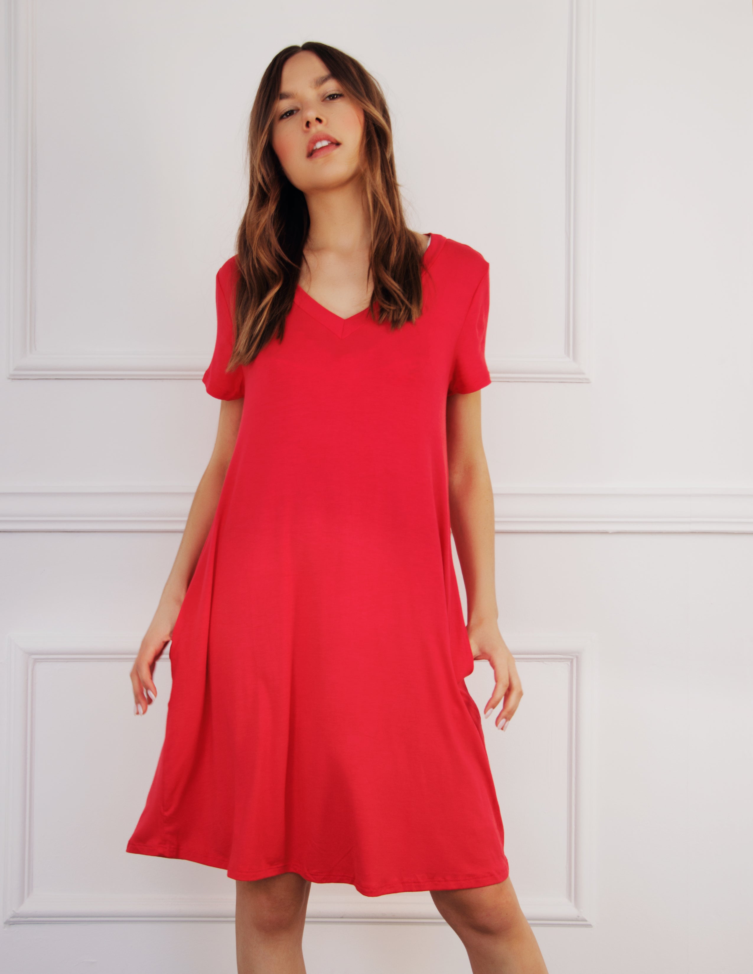 ODESSA DRESS- RUBY