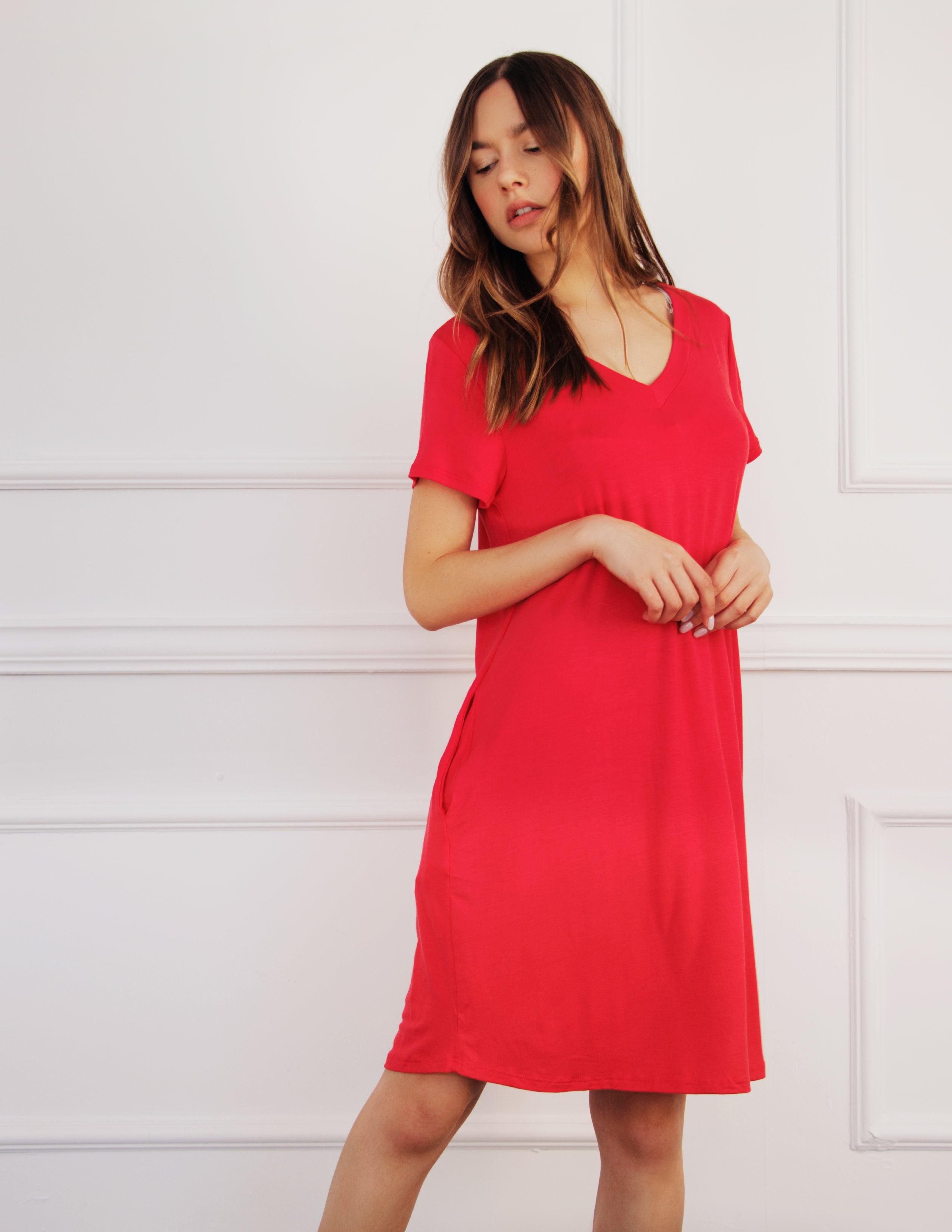 ODESSA DRESS- RUBY