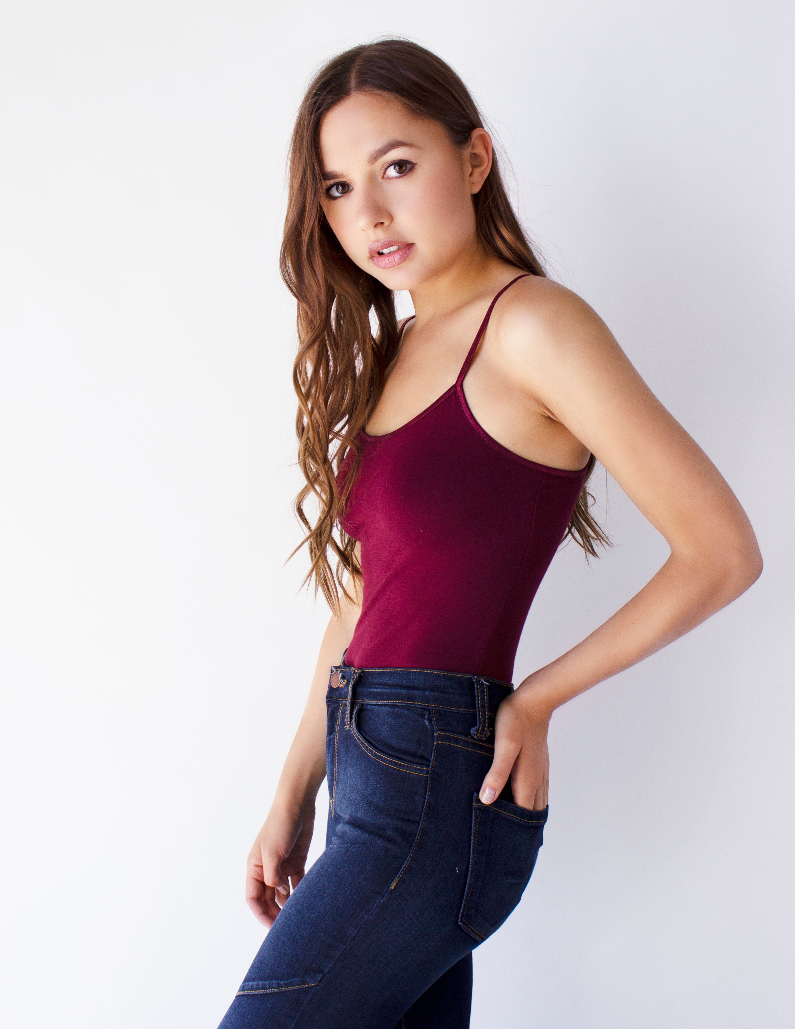 PANAX BODYSUIT- BURGUNDY - Blue District
