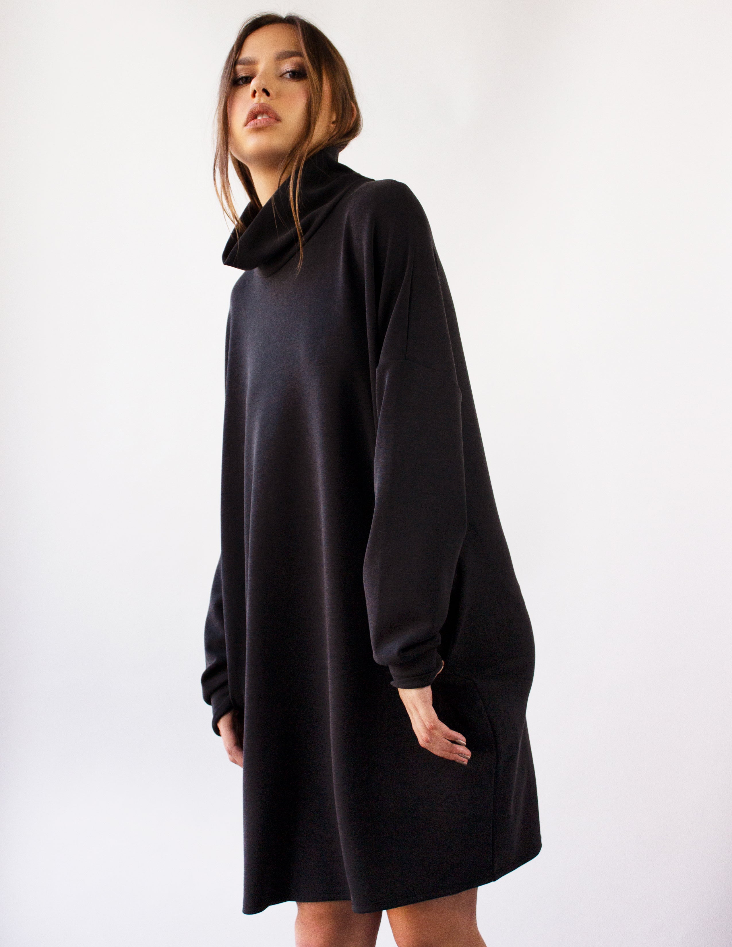 POLARIS DRESS- SHADOW