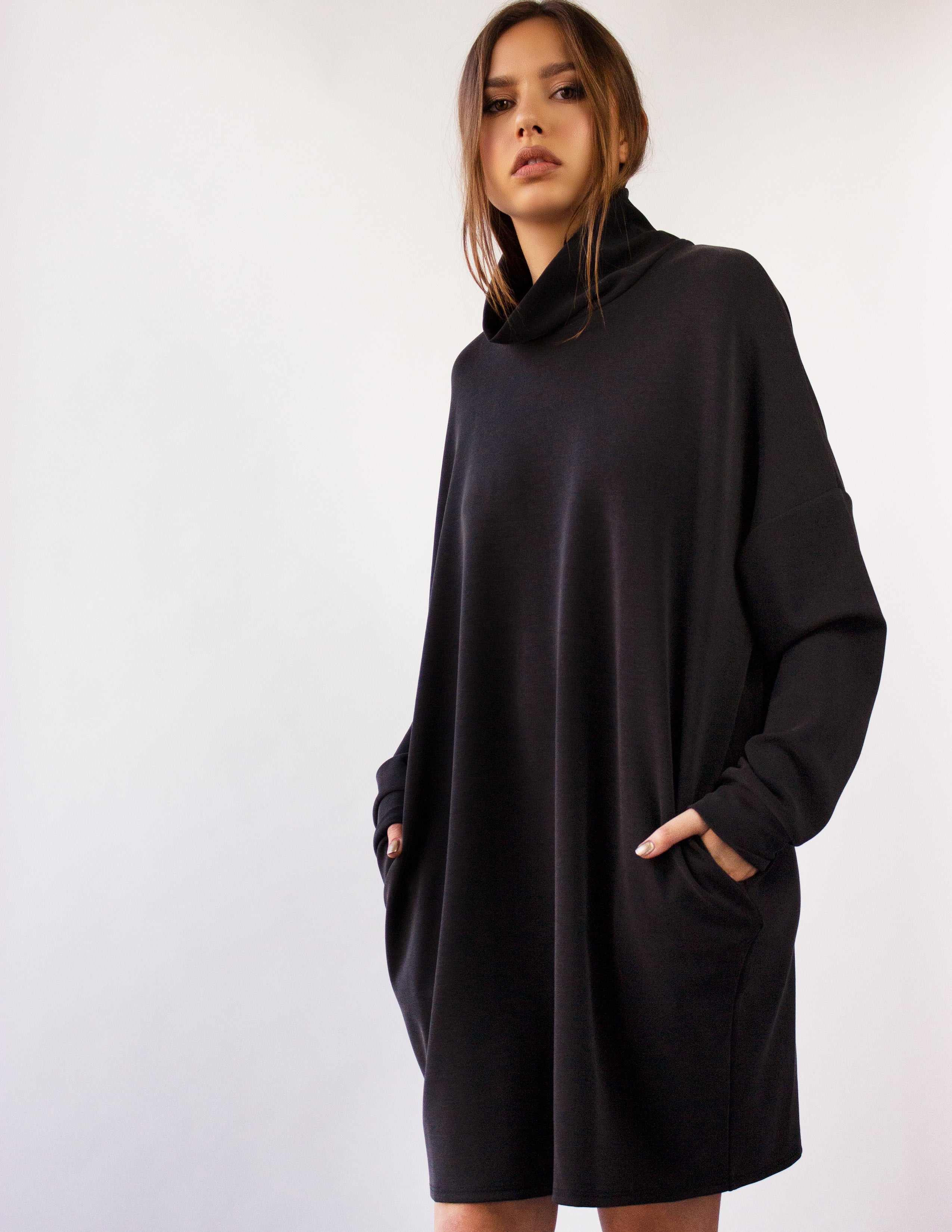 POLARIS DRESS- SHADOW