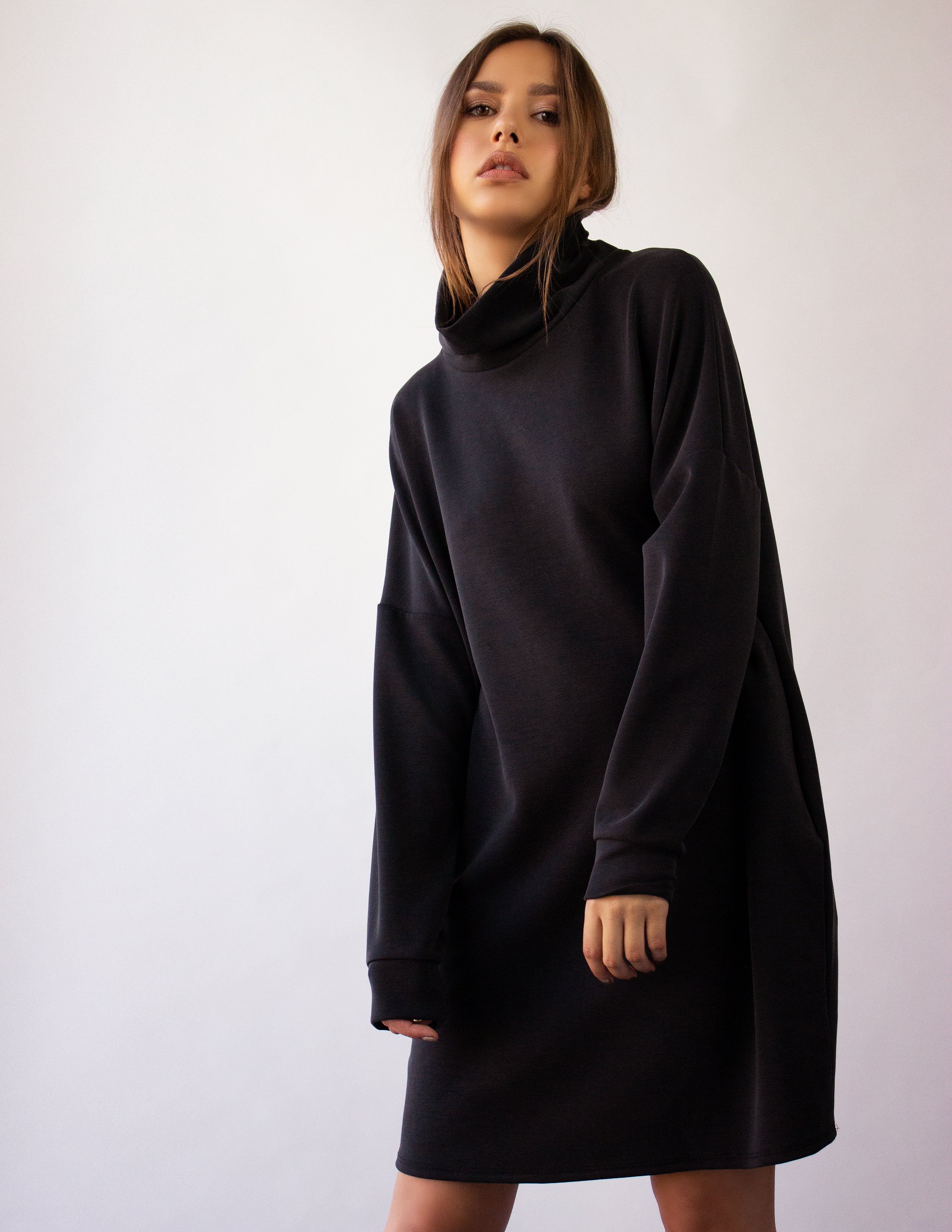 POLARIS DRESS- SHADOW