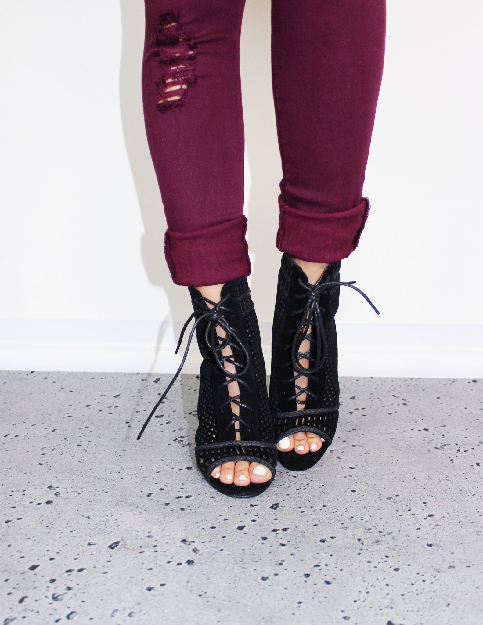 RIBA BOOTS- BLACK - Blue District