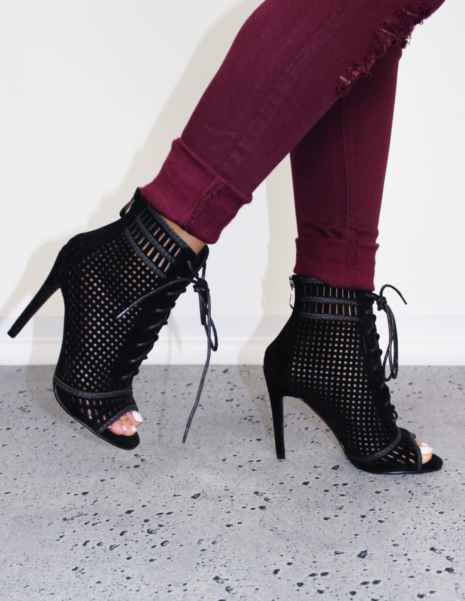 RIBA BOOTS- BLACK - Blue District