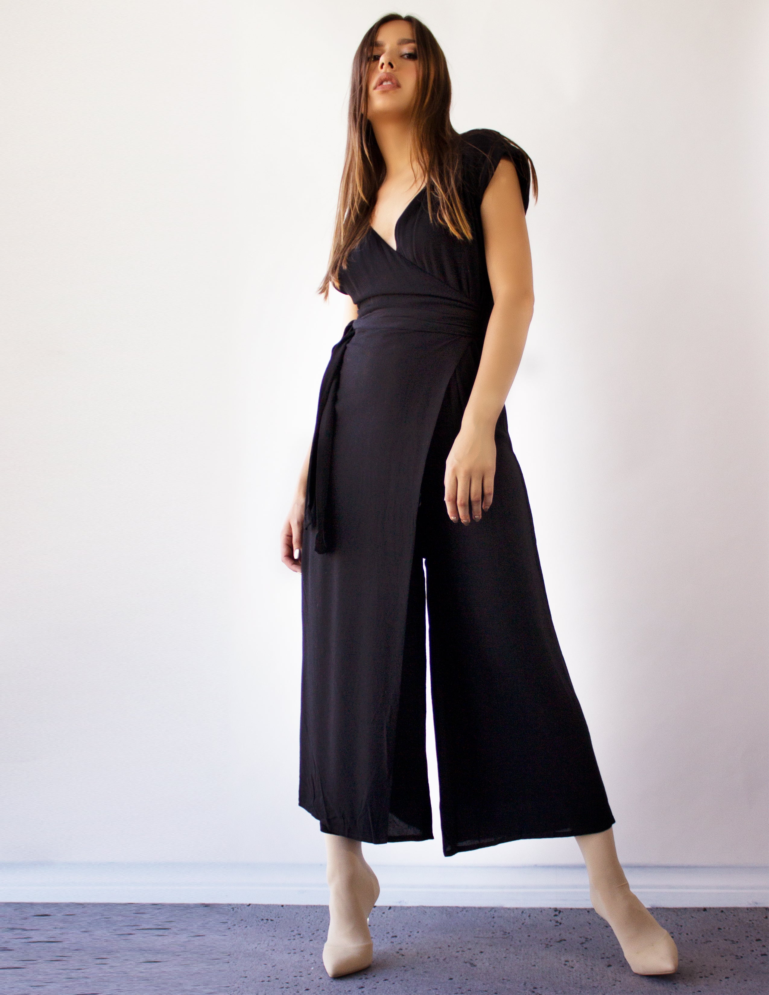 SAVITA JUMPSUIT- BLACK
