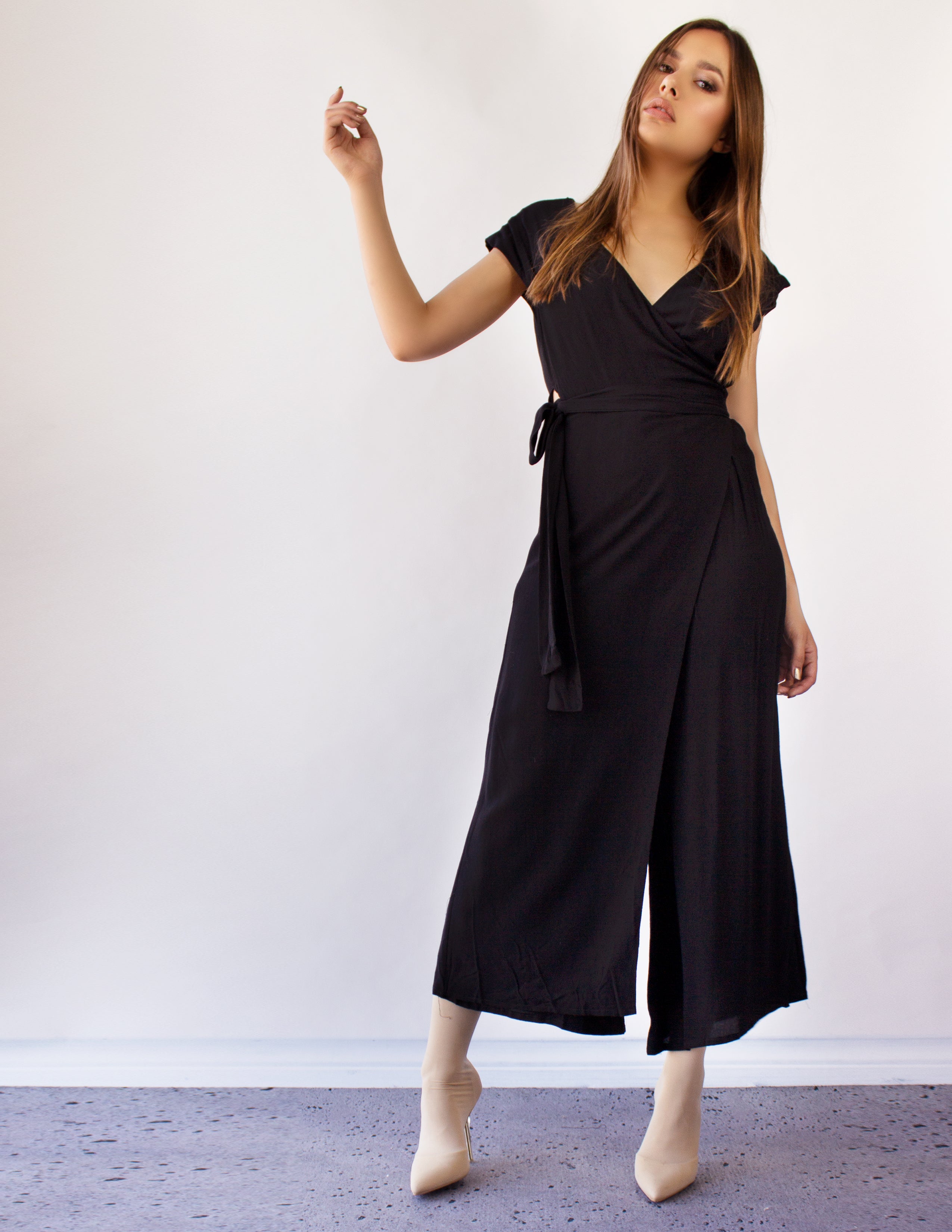 SAVITA JUMPSUIT- BLACK